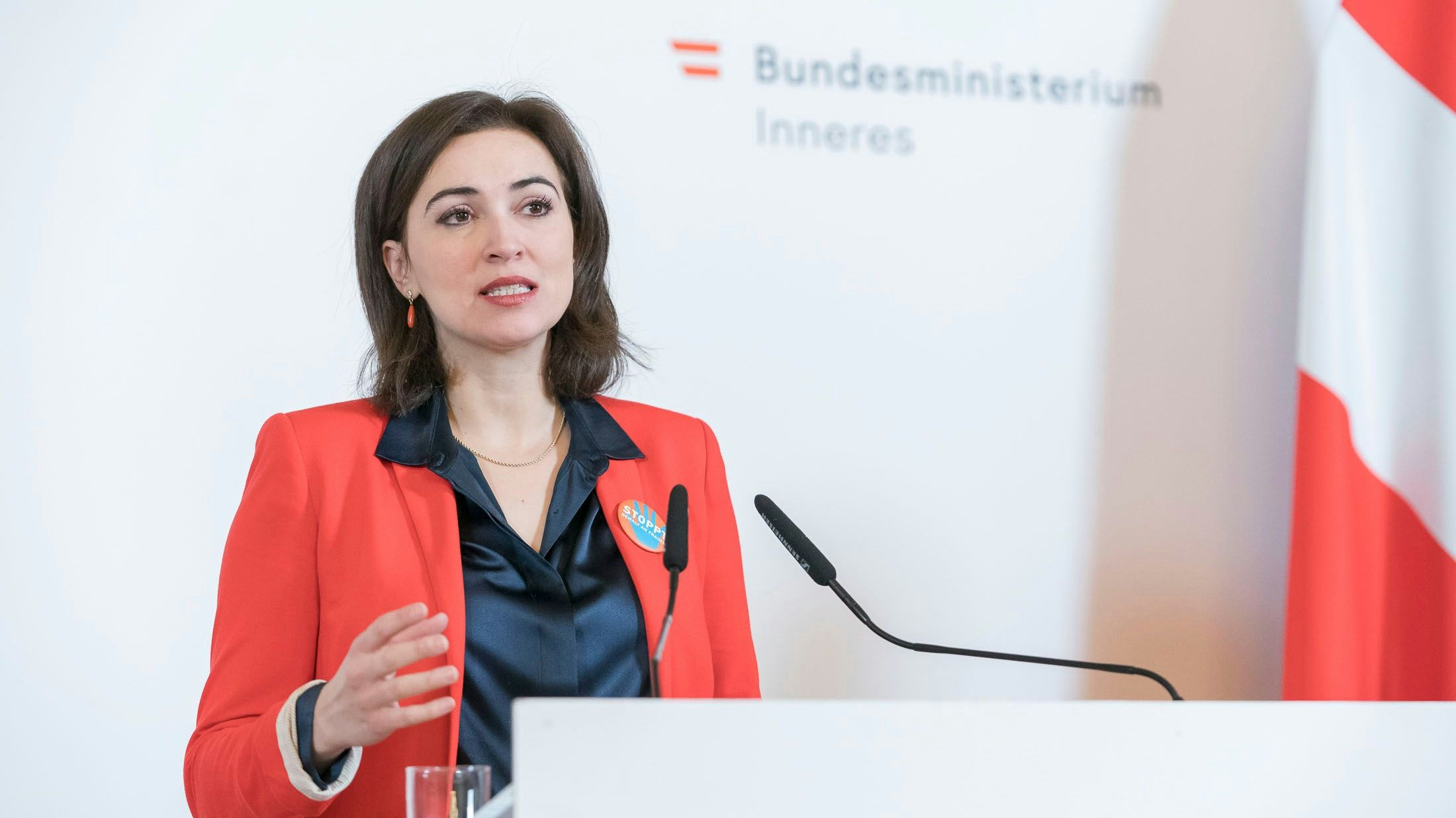 Klubobfrau-Stellvertreterin Alma Zadic (Grüne).