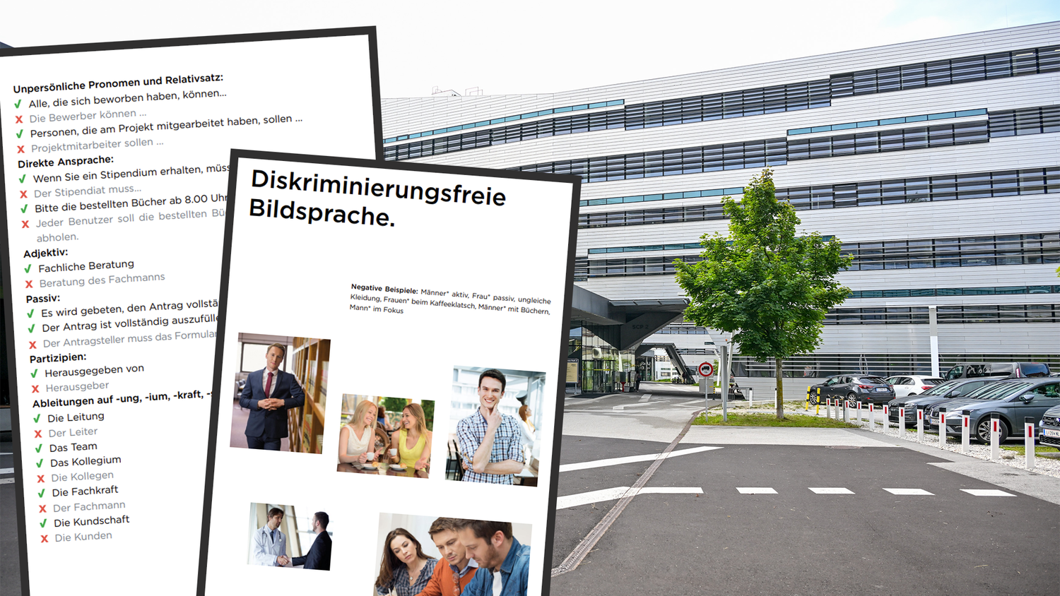 Heute.at - Seinen Mann stehen – das soll man auf Uni nicht sagen