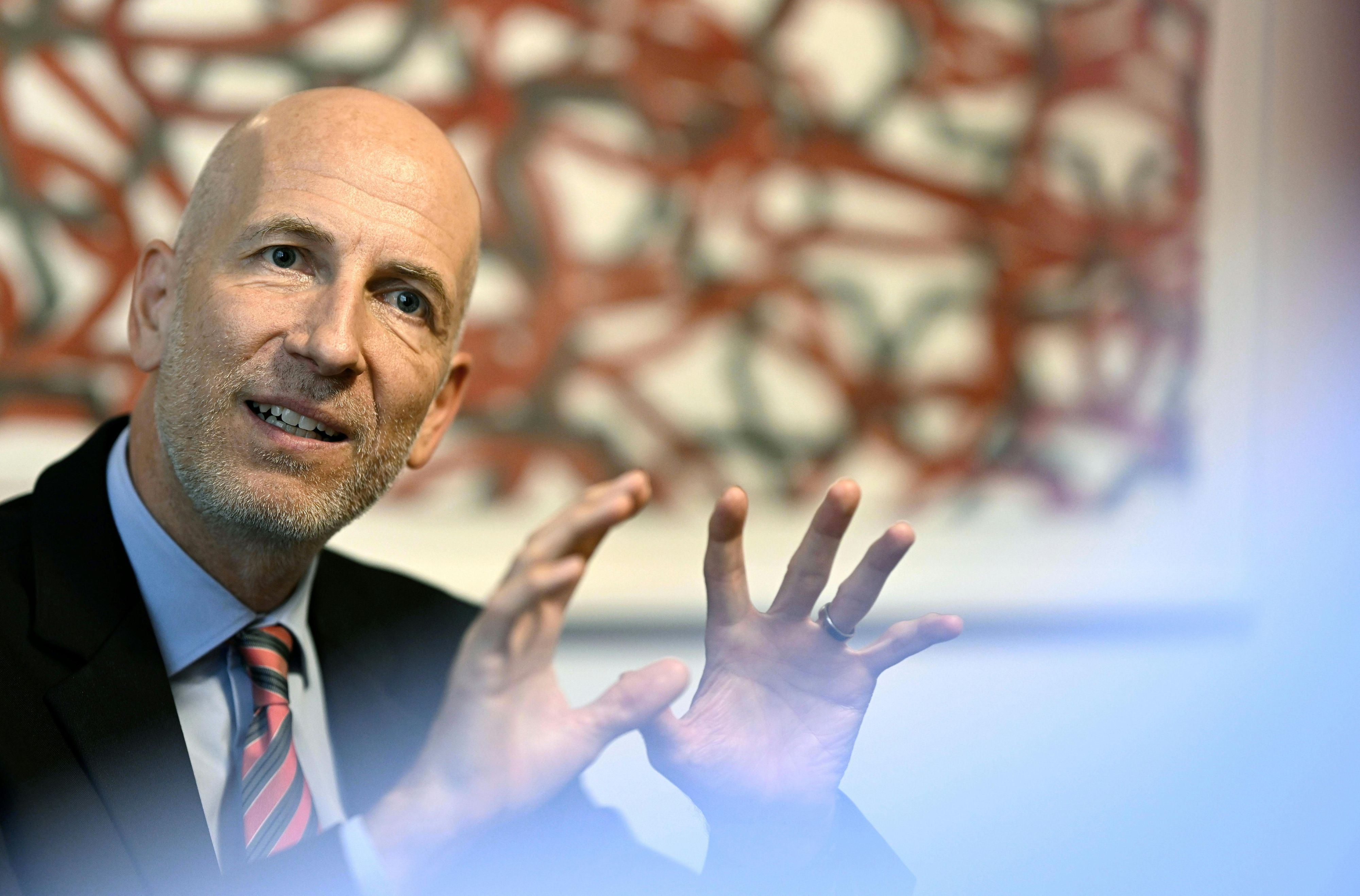  Martin Kocher, neuer Gouverneur der Österreichischen Nationalbank (OeNB), präsentierte am Freitag die neue Prognose. (Archivbild)