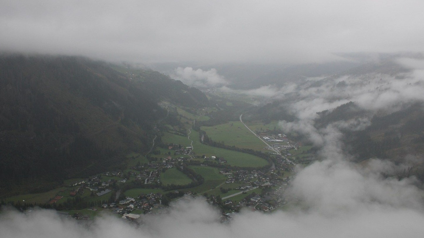 Regenstimmung in Winklern im Mölltal am 10. September 2025