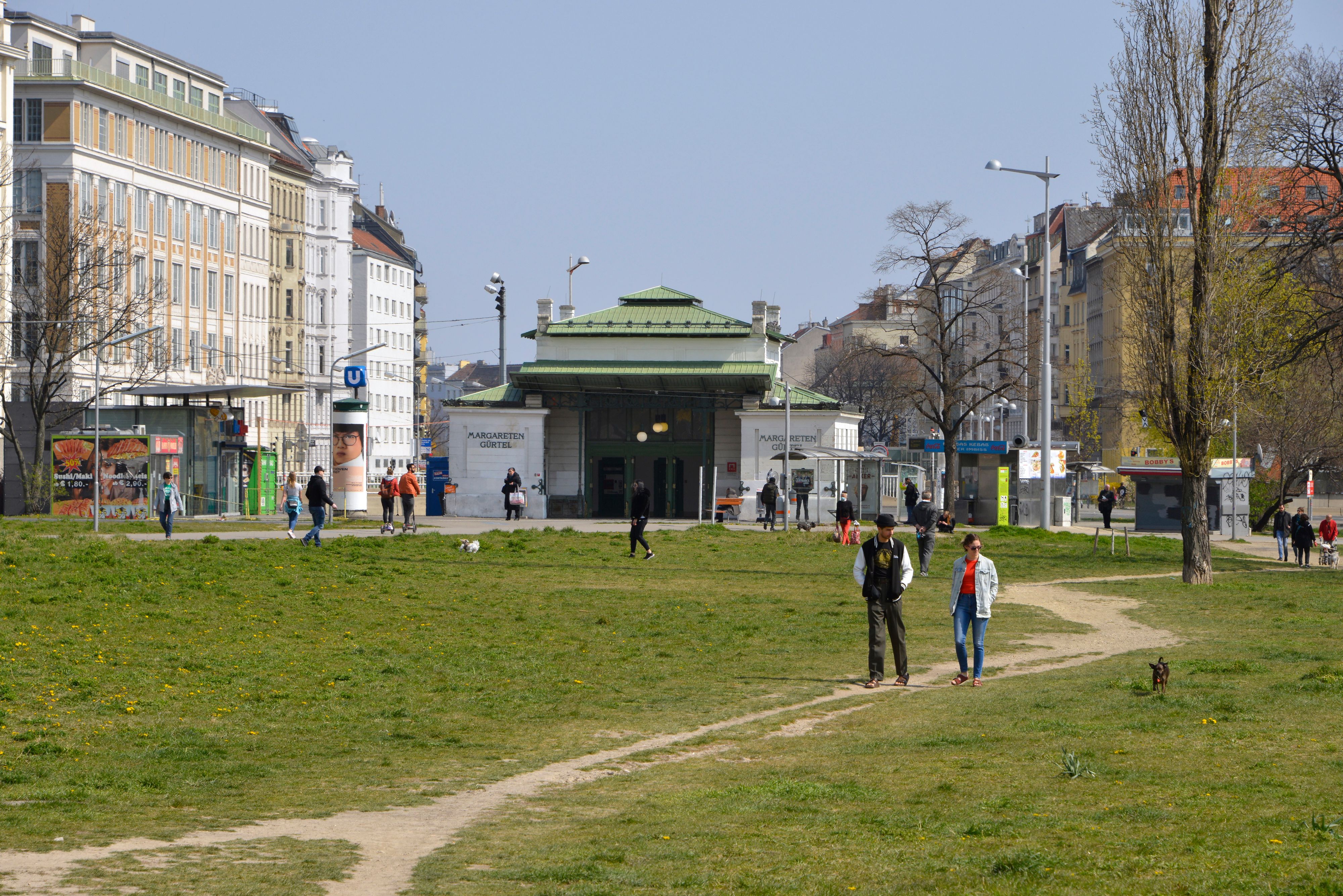 Der Vorfall ereignete sich an der Station Margaretengürtel. Archivbild