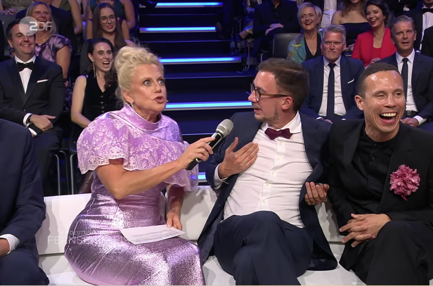 Barbara Schöneberger sorgt für Lacher. 