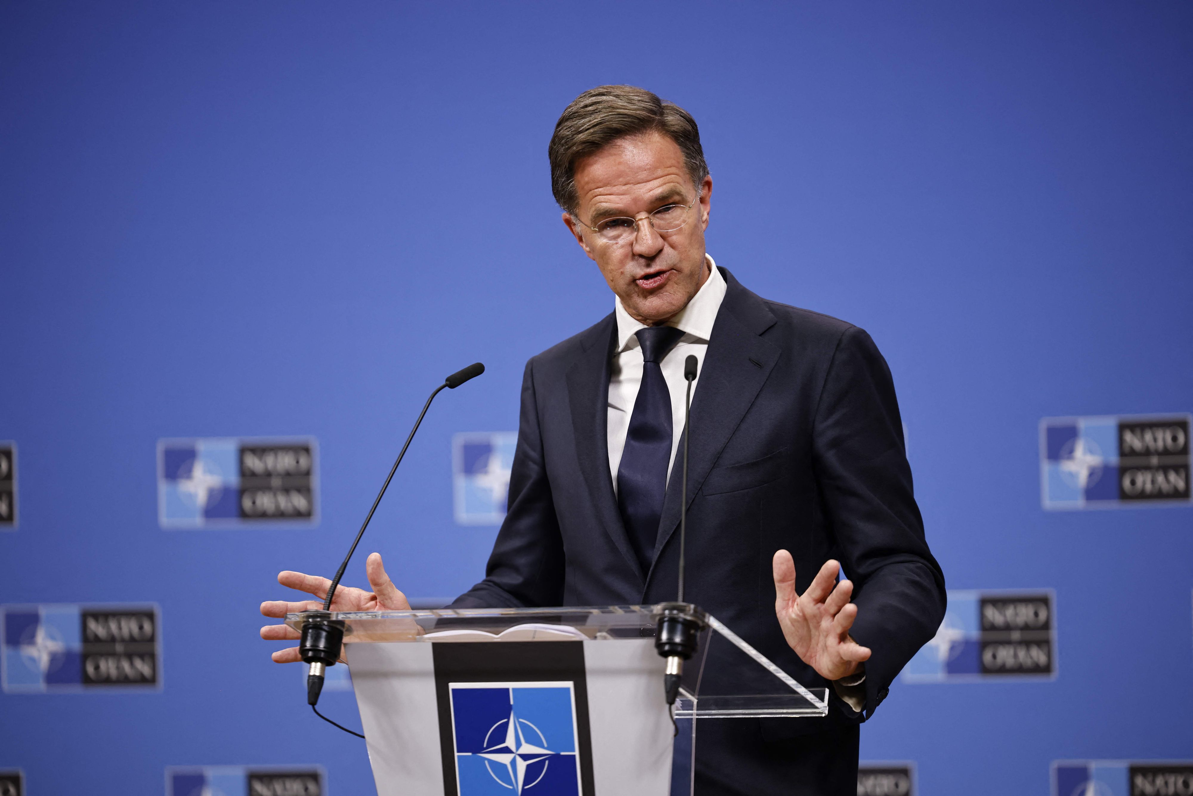 Nato-General Mark Rutte bezeichnete die Luftraumverletzung als 