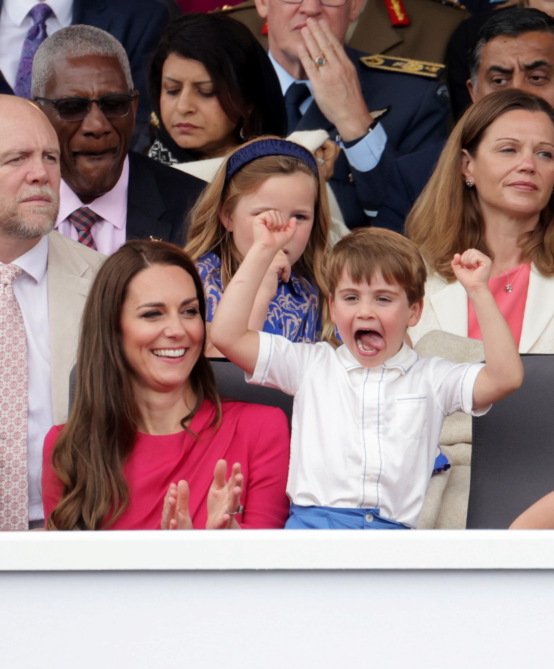 Mit seinen lustigen Grimassen wurde Prinz Louis schnell zum Liebling von vielen Royal-Fans.