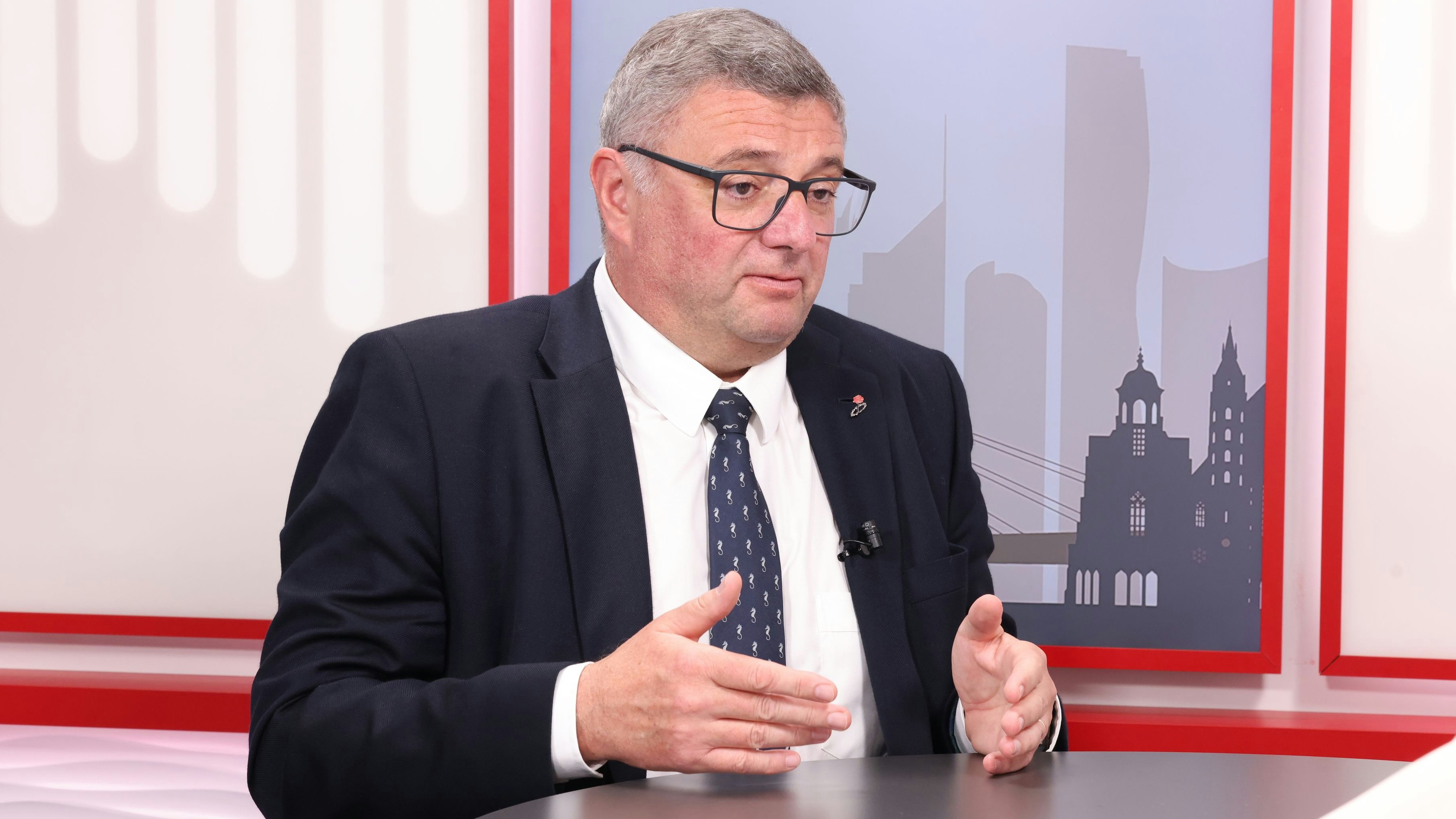 SPÖ-Staatssekretär Jörg Leichtfried erläutert die Verschärfung des Waffenrechts.