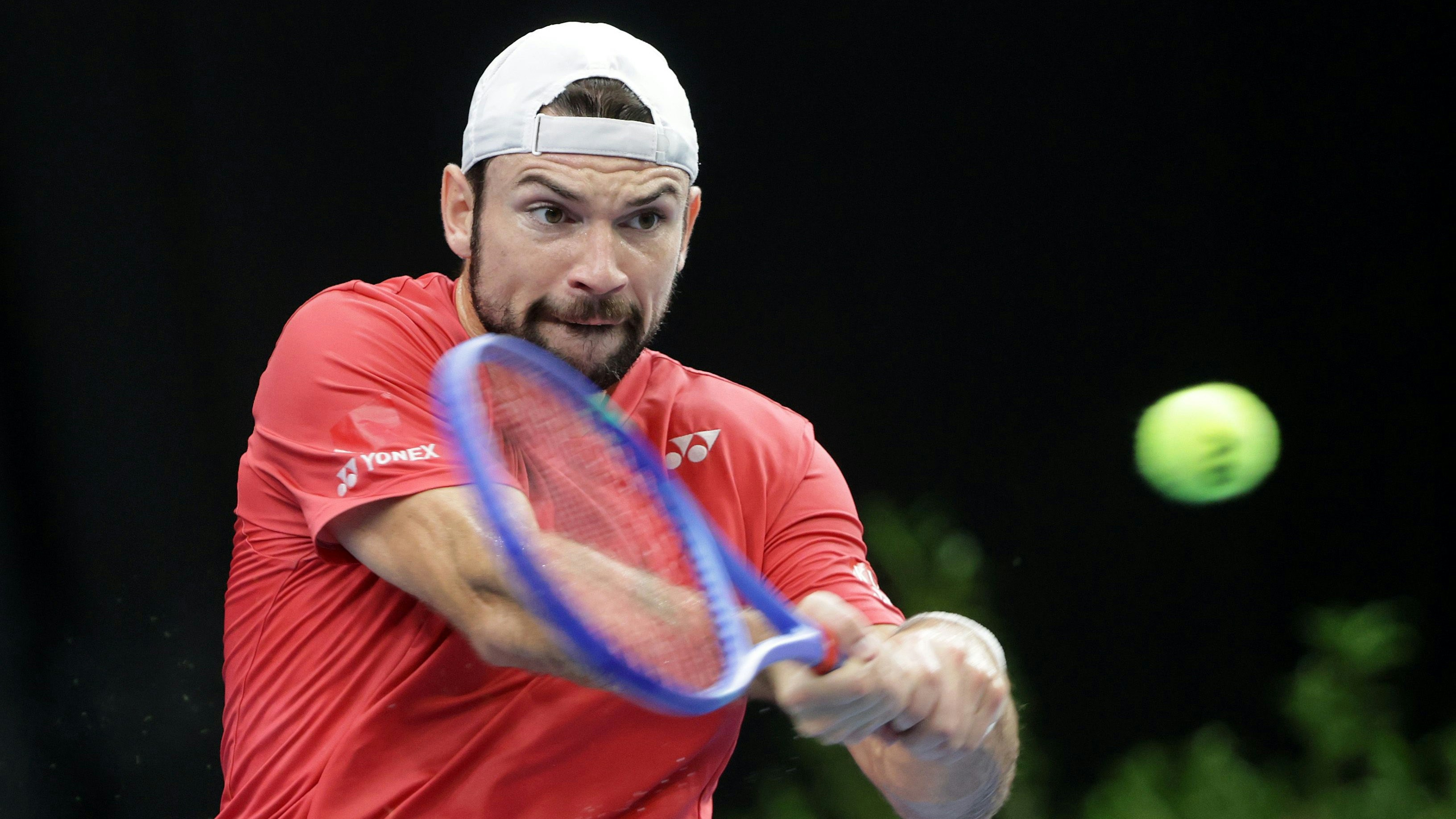 Österreichs Tennis-Ass Jurij Rodionov. 