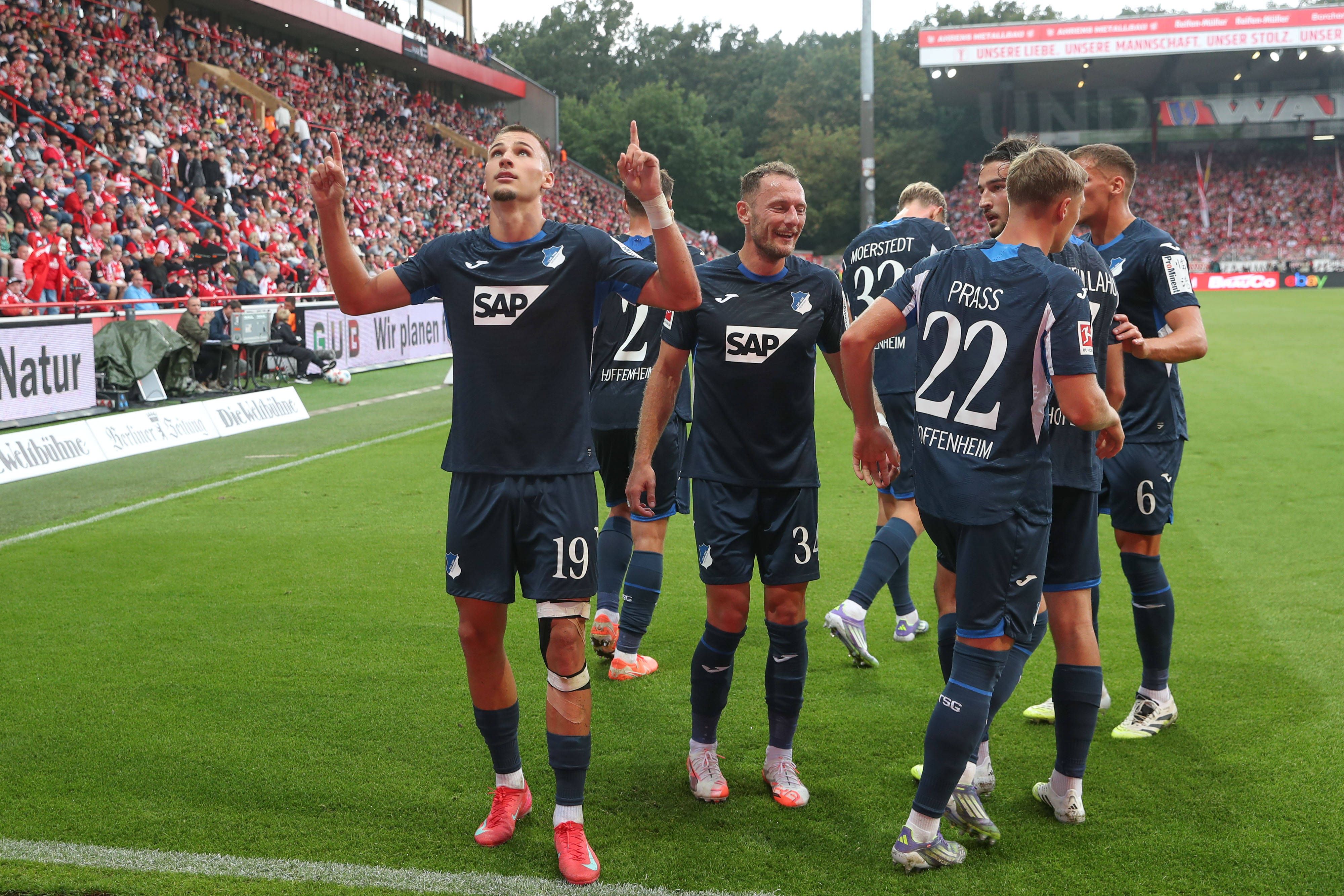 Hoffenheim gewinnt bei Union Berlin