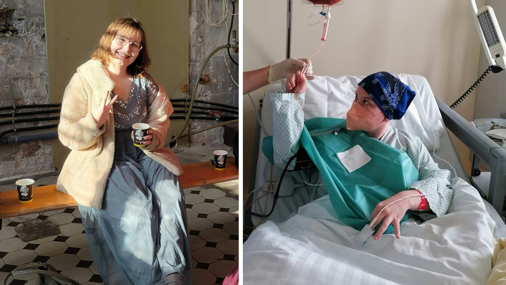 Julia (26) - "Habe schon zweimal Leukämie besiegt"