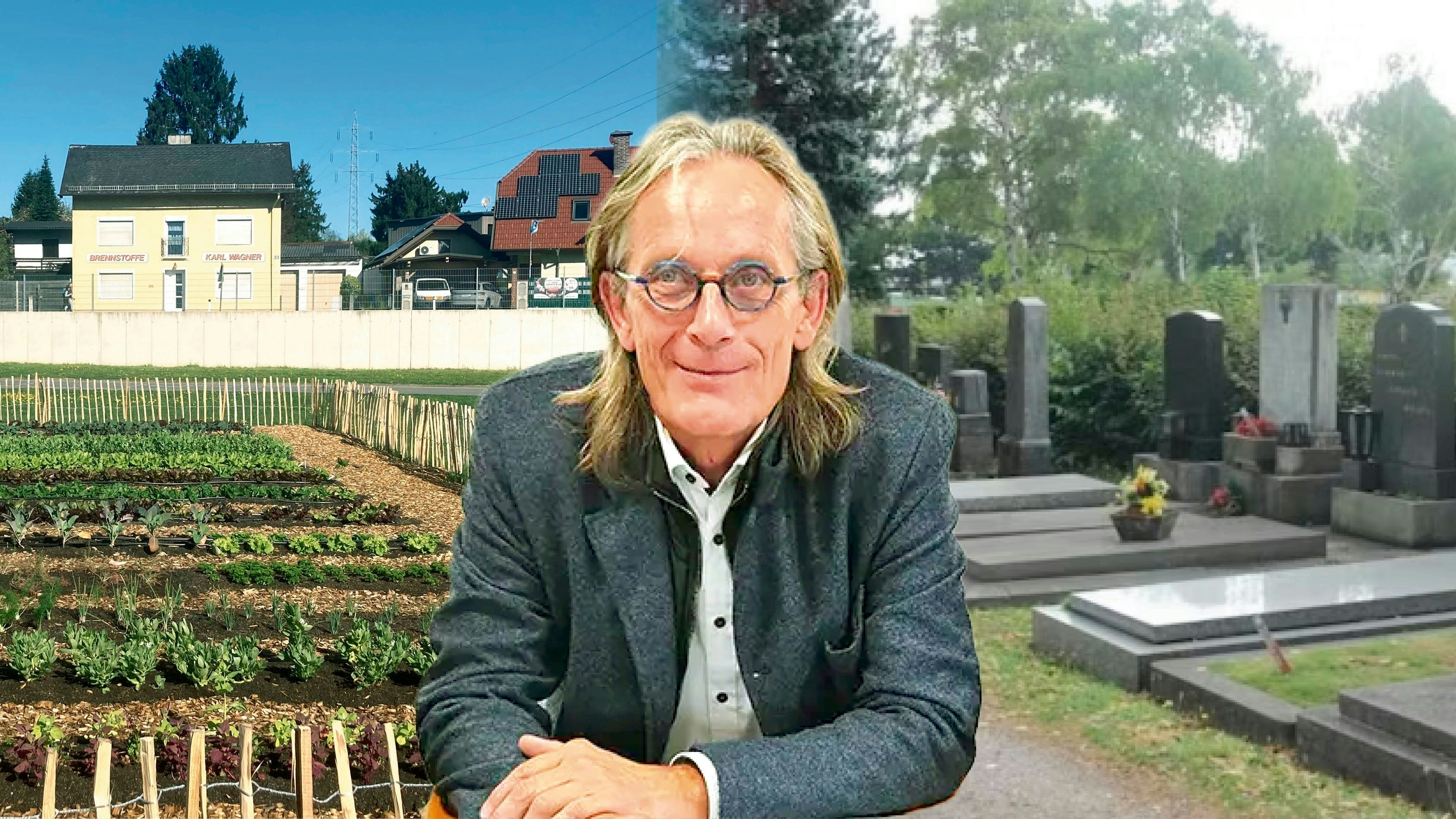 Heute.at - Von der Gruft ins Gemüse: Friedhof in Melk ändert Gräber zum Gartenbeet