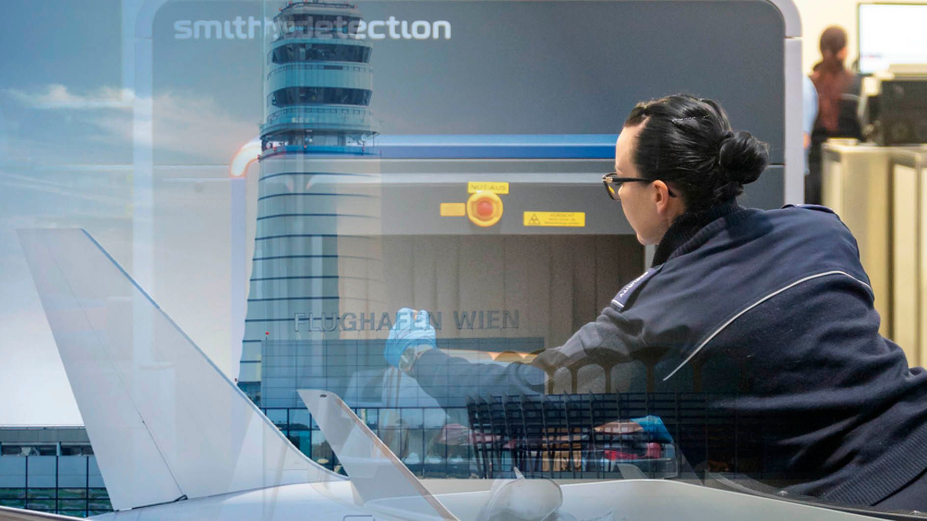 Testlauf mit neuem Scanner am Flughafen Wien: Noch heuer startet der flächendeckende Roll-out.
