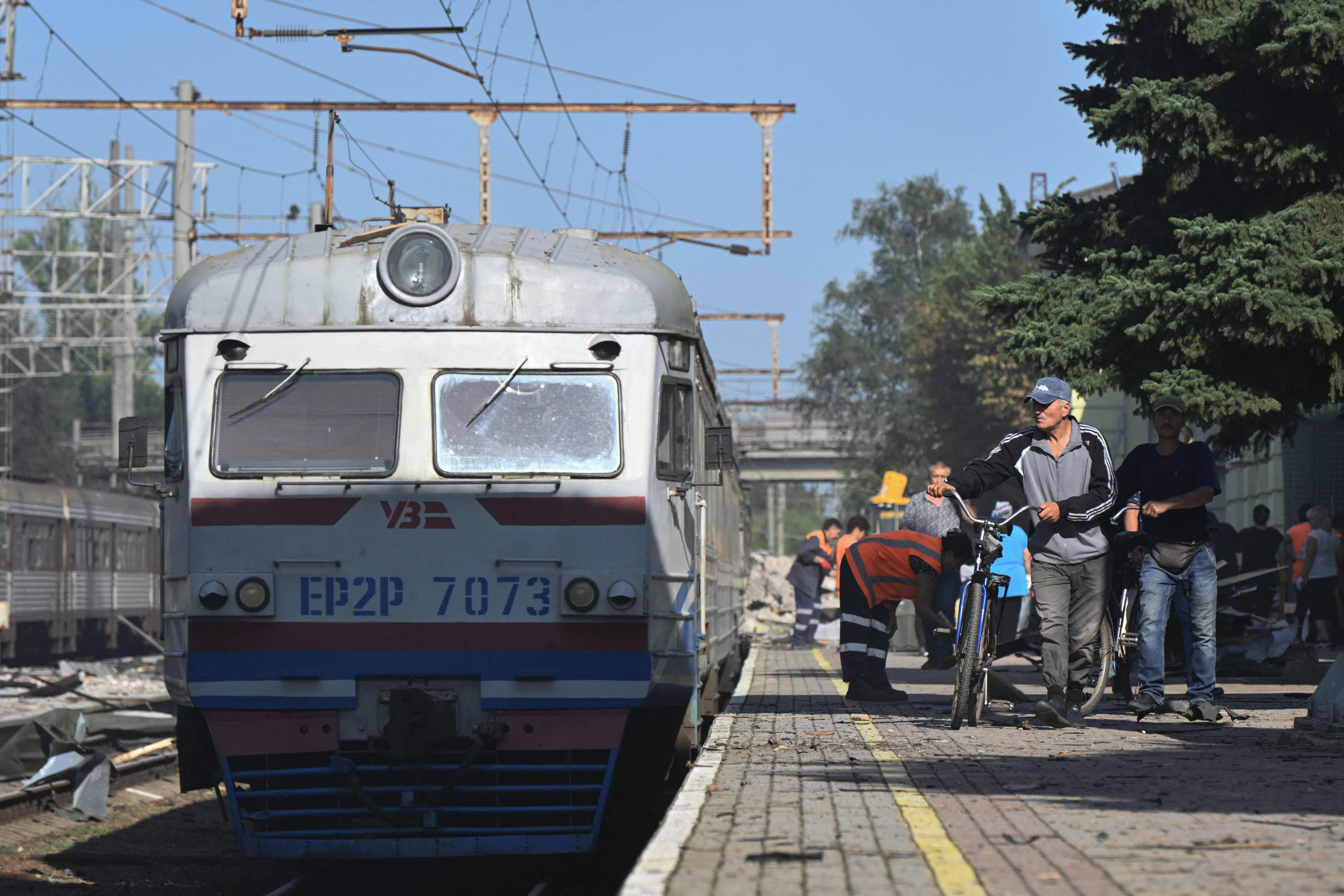 Russland muss mehrere Bahngleise außer Betrieb setzen. (Symbolbild)