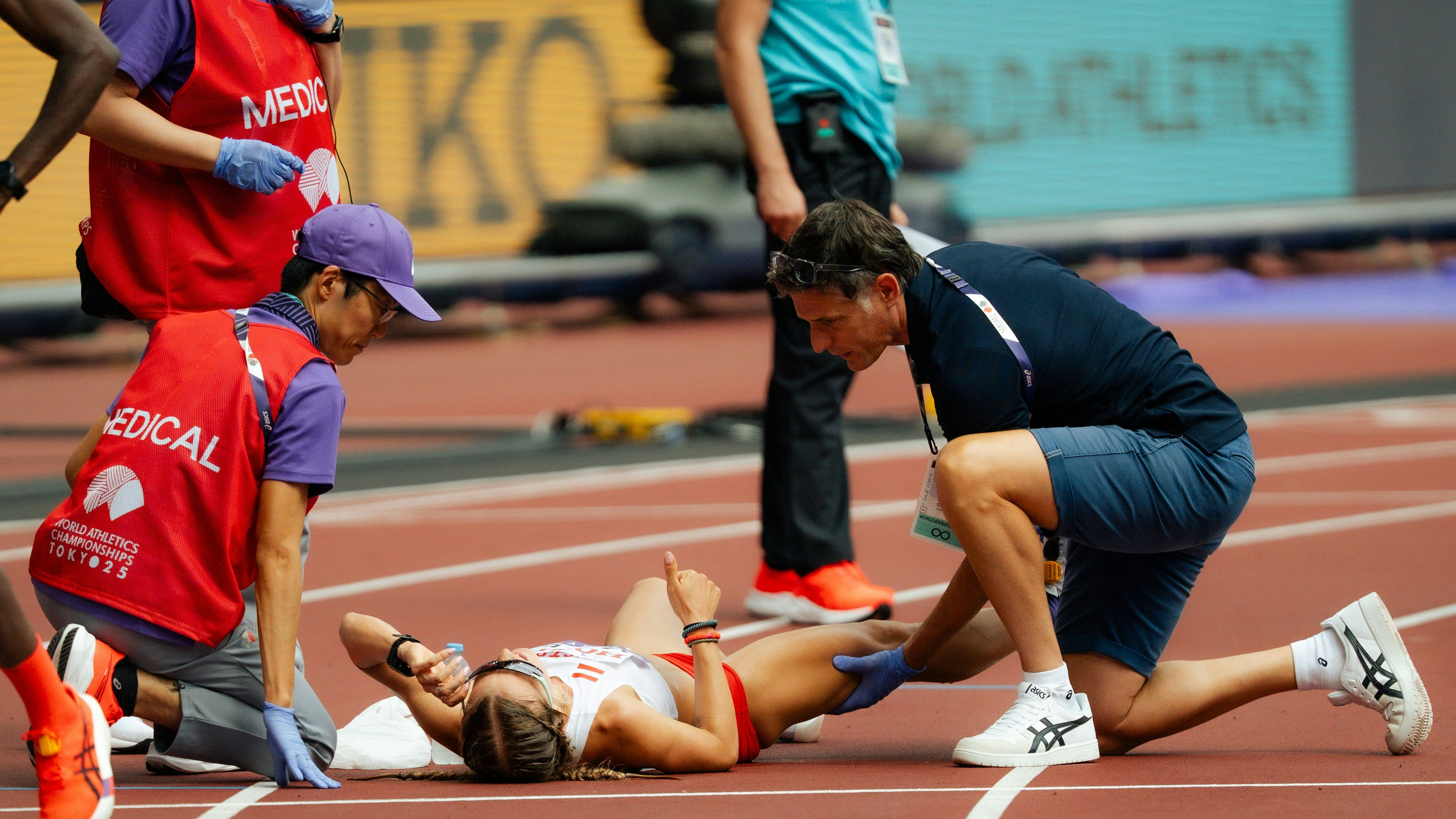 Heute.at - Julia Mayer nach Hitze-Marathon bei WM völlig erschöpft