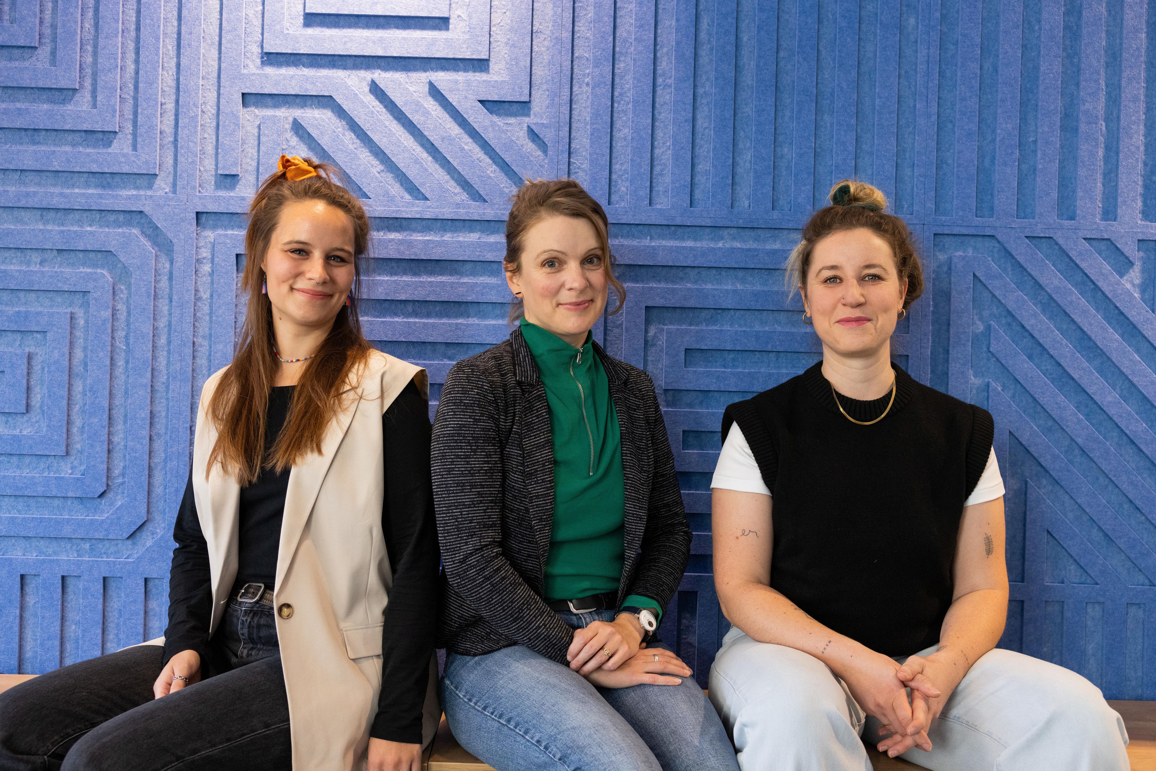 (v.l.) Lena Sindermann, Katrin Rönicke und Laura Lucas