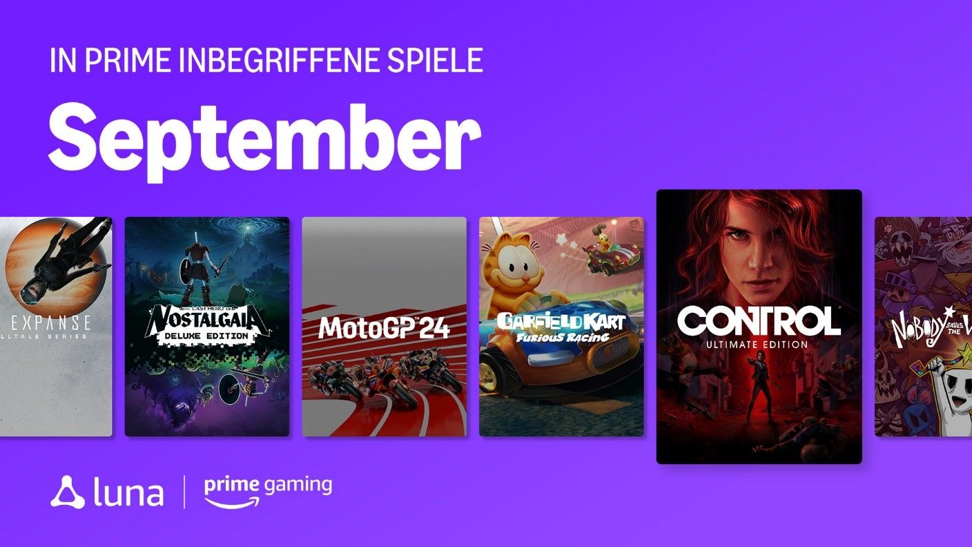 Das Prime Gaming-Update für September.