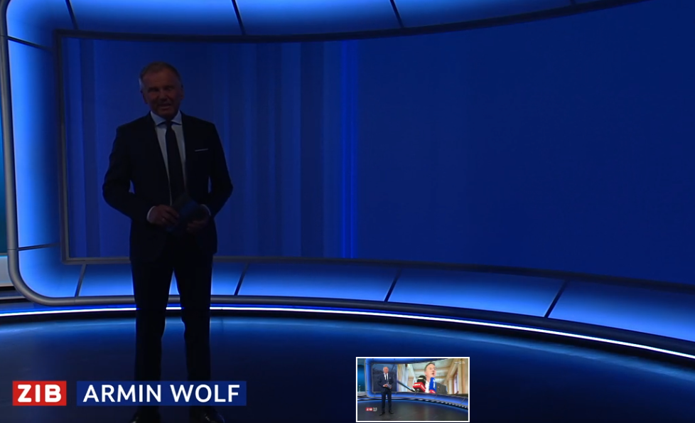 ORF-Moderator Armin Wolf musste sich für eine technische Panne in der 