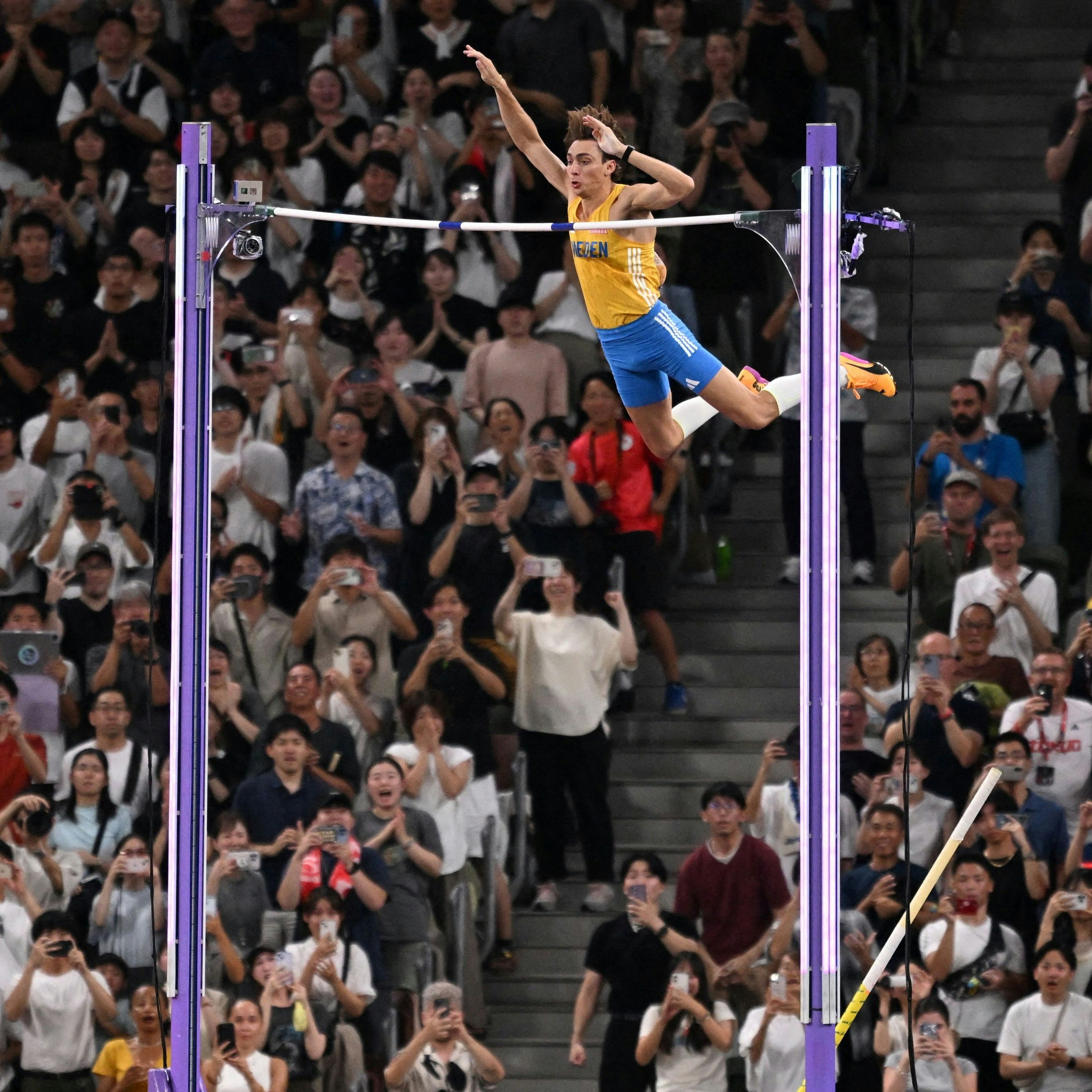 Der historische Flug über 6,30 Meter