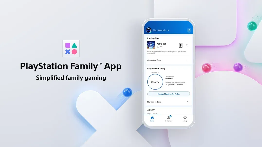 Neue PlayStation Family App ab sofort für iOS- und Android-Geräte verfügbar.