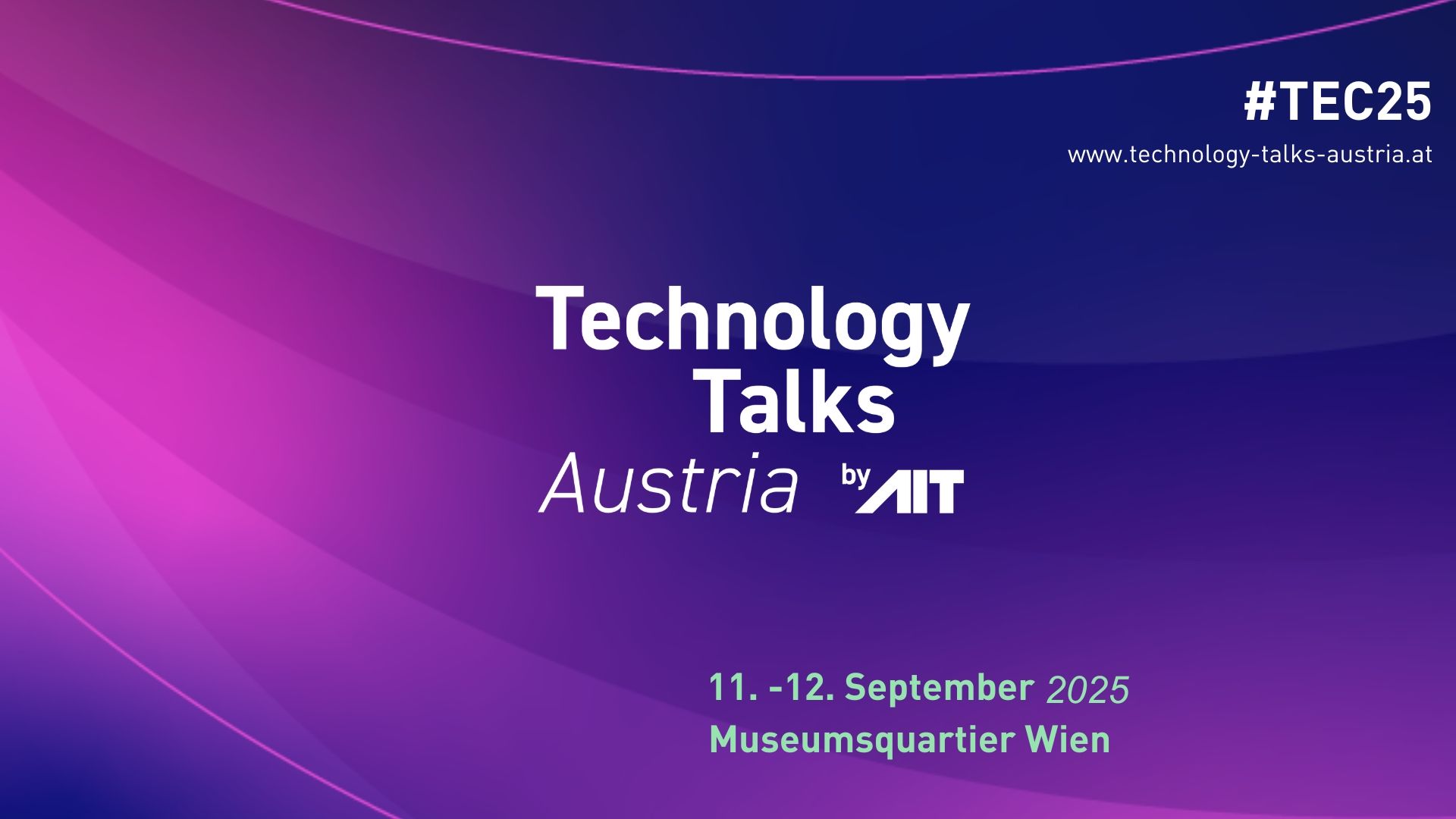 Technology Talks Austria 2025 starten Donnerstag – Wettbewerbsfähigkeit im Fokus.