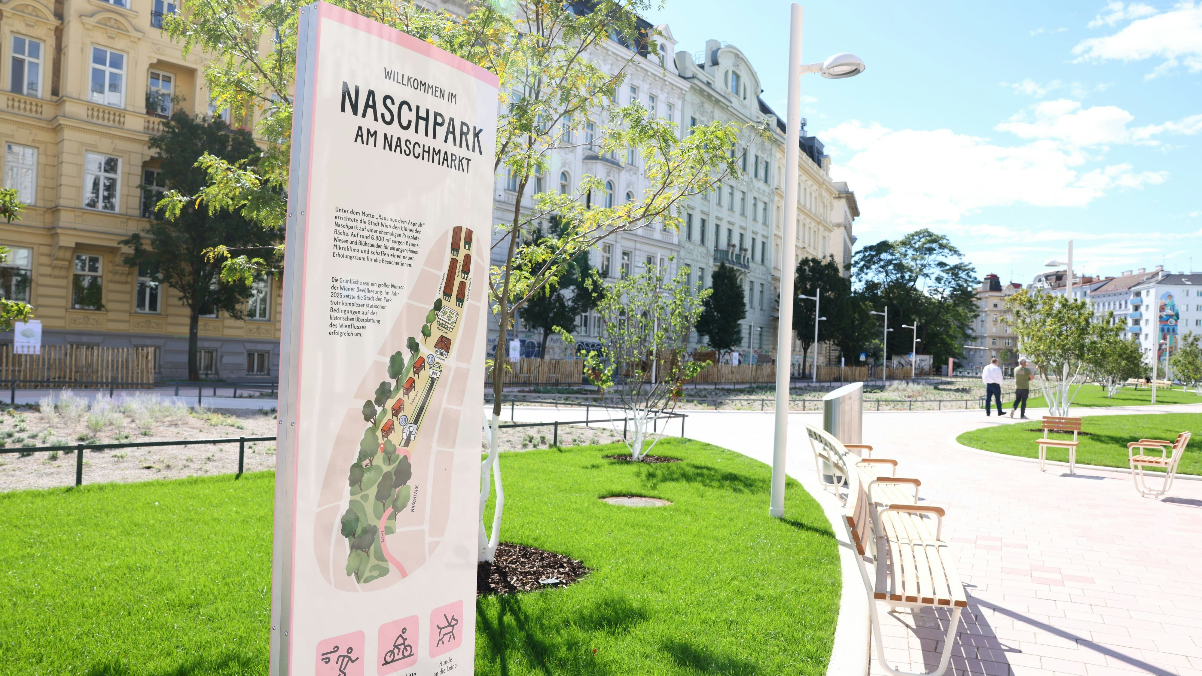 Heute.at - Aus Asphalt wird Oase – Wiens neuer Naschpark eröffnet