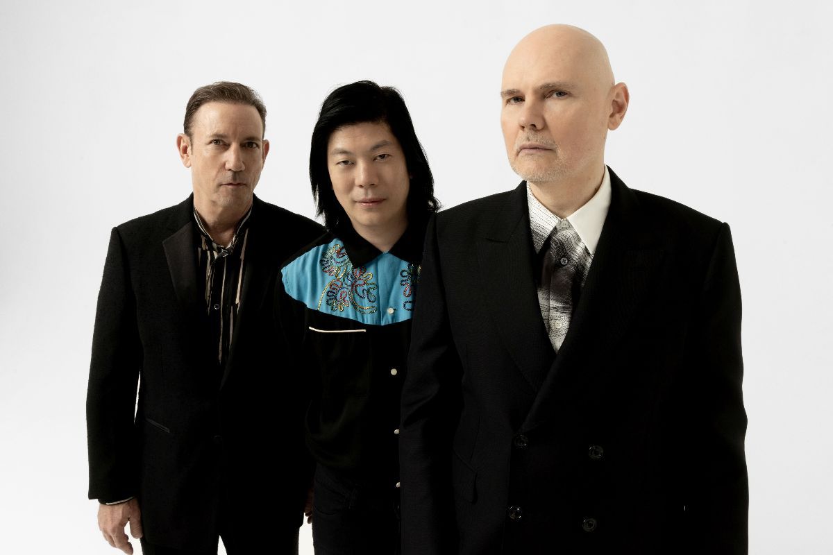 The Smashing Pumpkins haben in diesem Jahr noch einiges zu feiern – man sieht es <strong>Billy Corgan</strong> (re.) nur nicht wirklich an.
