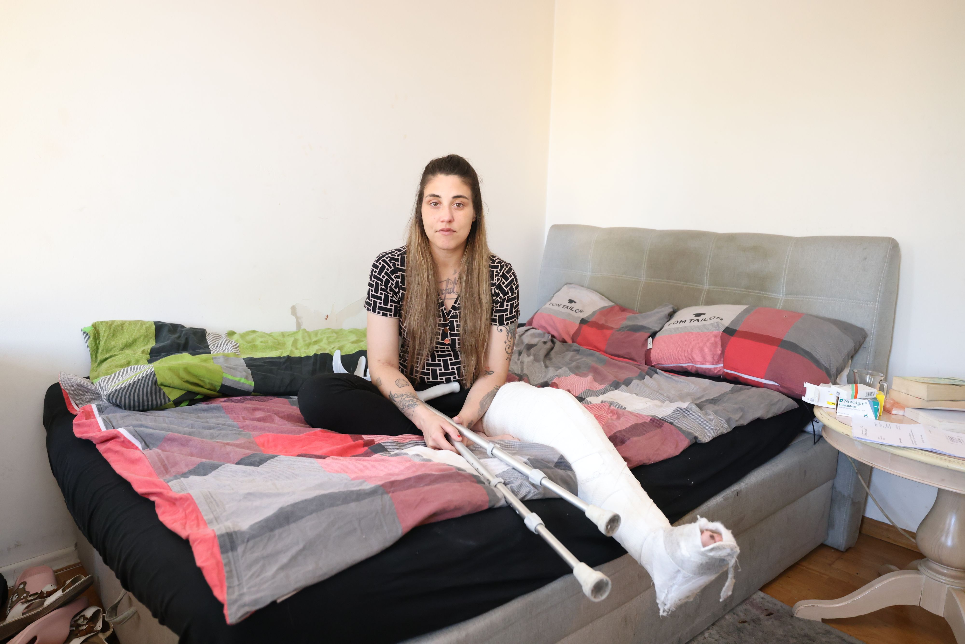 Jessica S. stürzte auf die Gleise der U1, erlitt mehrere Brüche. 