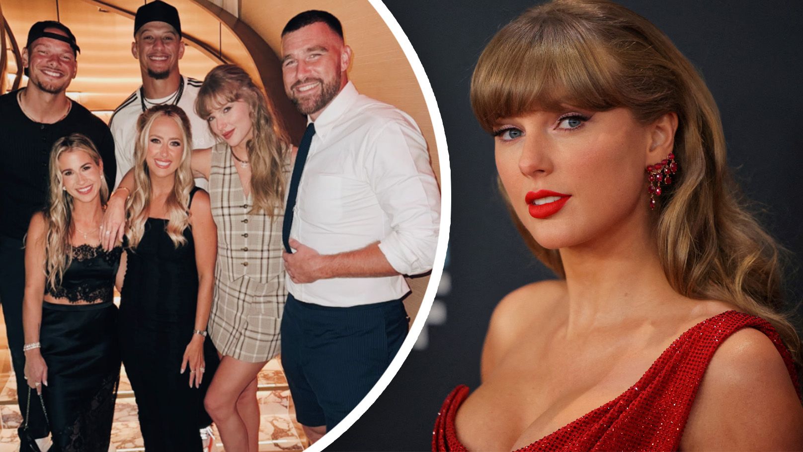 Taylor Swift feierte gemeinsam mit Freunden und versteckte sich dabei nicht.