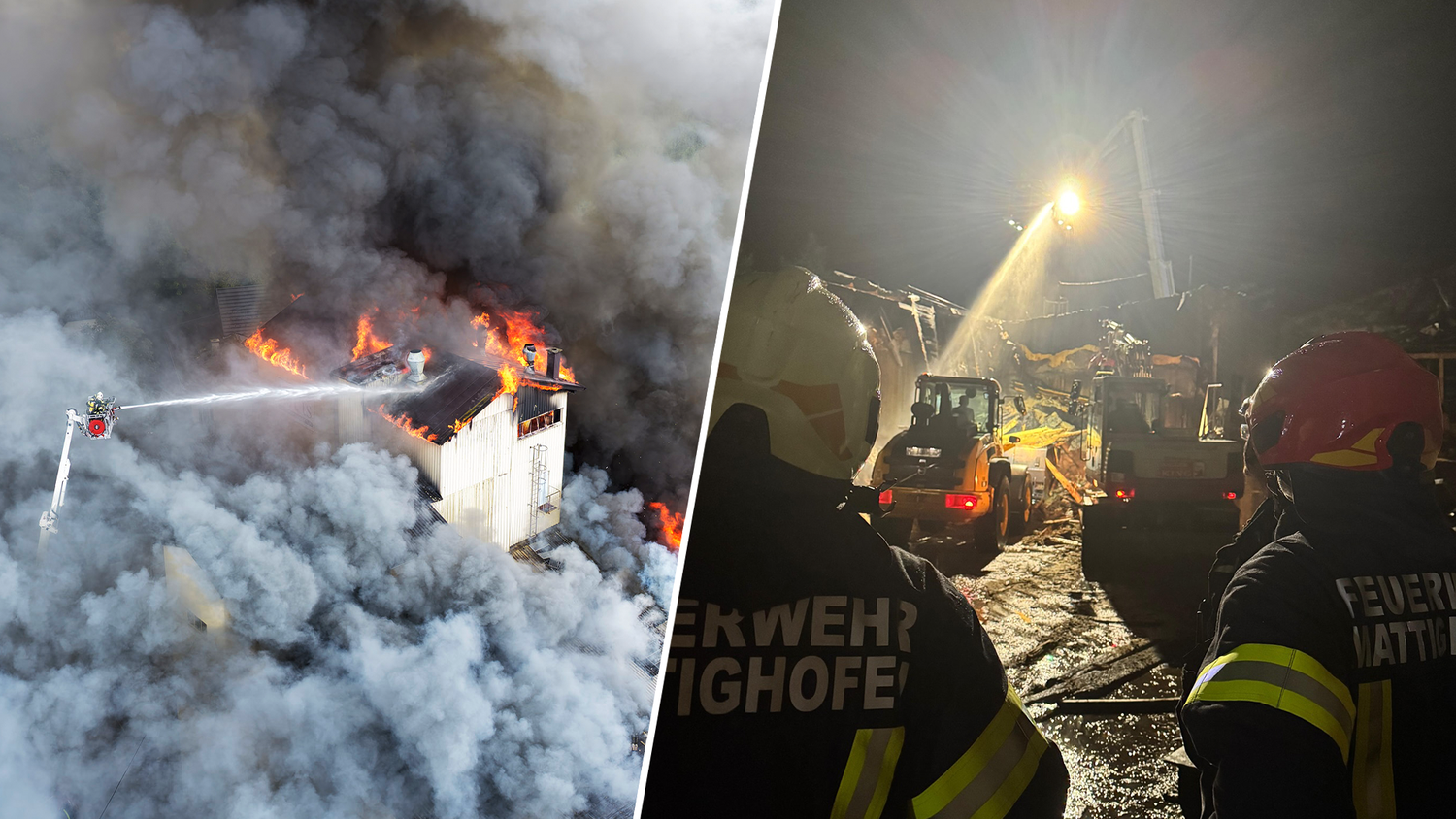 Heute.at - Großbrand, Katastrophenalarm – und jetzt wieder Feuer