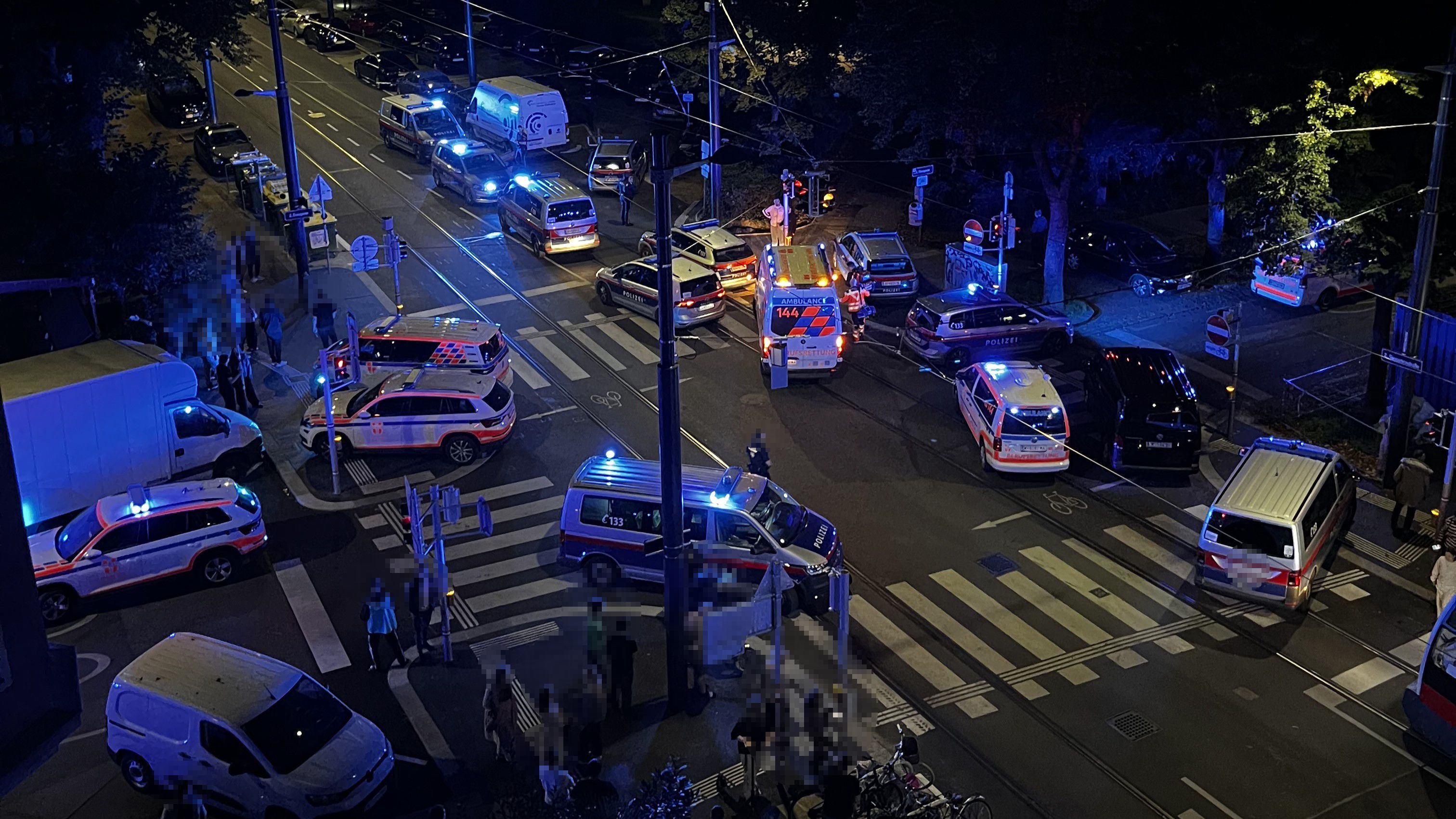 Am Mexikoplatz nahe der Vorgartenstraße soll es zu dem Schusswechsel gekommen sein.