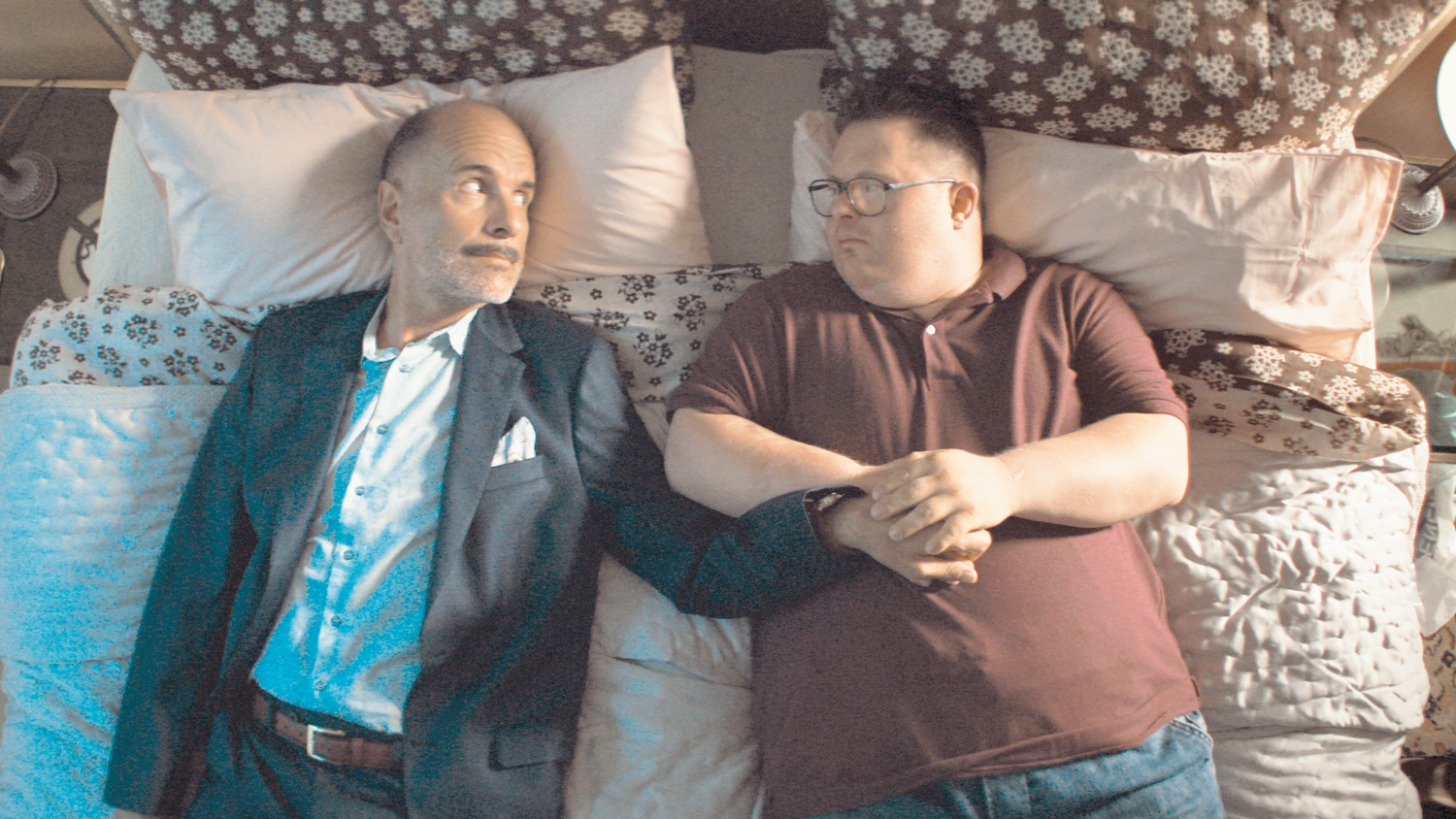 Ungleiche Brüder: Thomas (Christoph Maria Herbst) und Roland (Nico Randel) (v.l.)