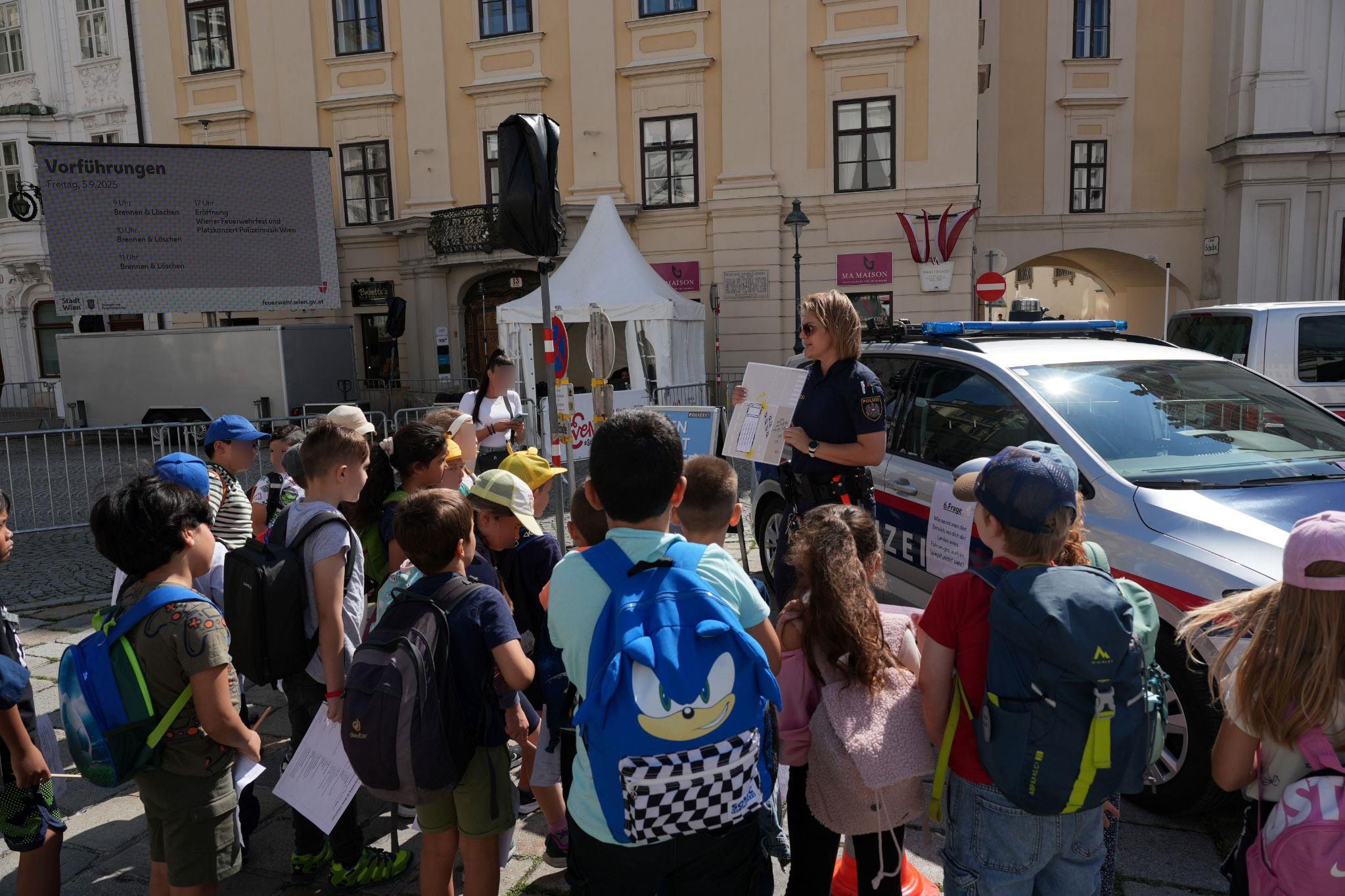 Heute.at - Aktionstag für mehr Sicherheit der Volksschüler