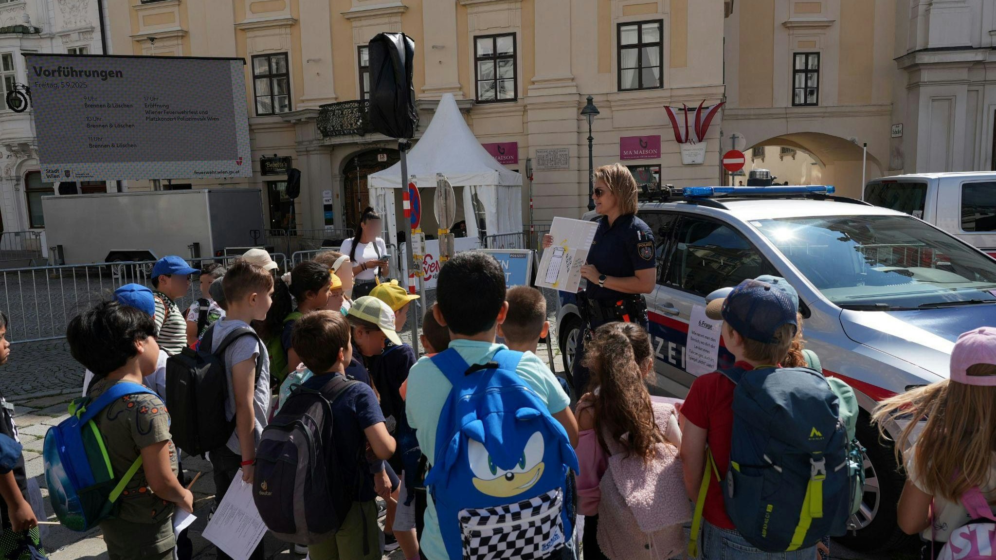 Heute.at - Aktionstag für mehr Sicherheit der Volksschüler