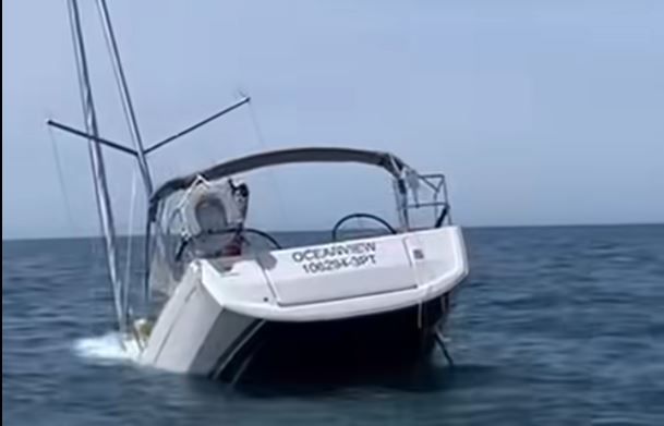 Das Boot ging nach dem Orca-Angriff unter.