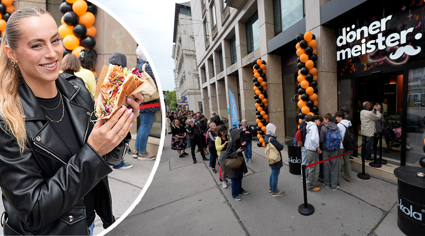 Heute.at - Neuer Döner-Hotspot sorgt für Mega-Schlange in Wien