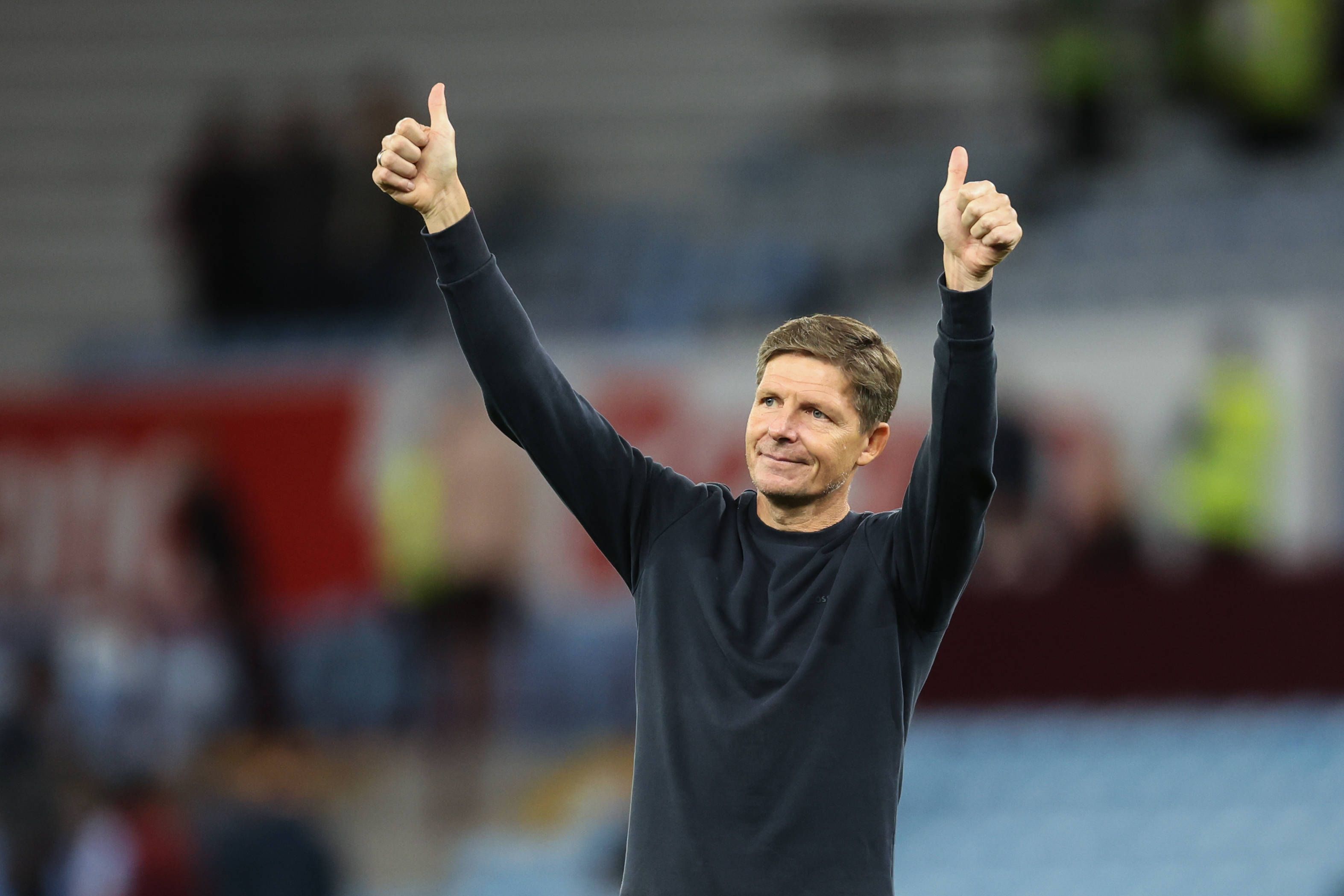 Oliver Glasner ist mit Crystal Palace seit April ungeschlagen.