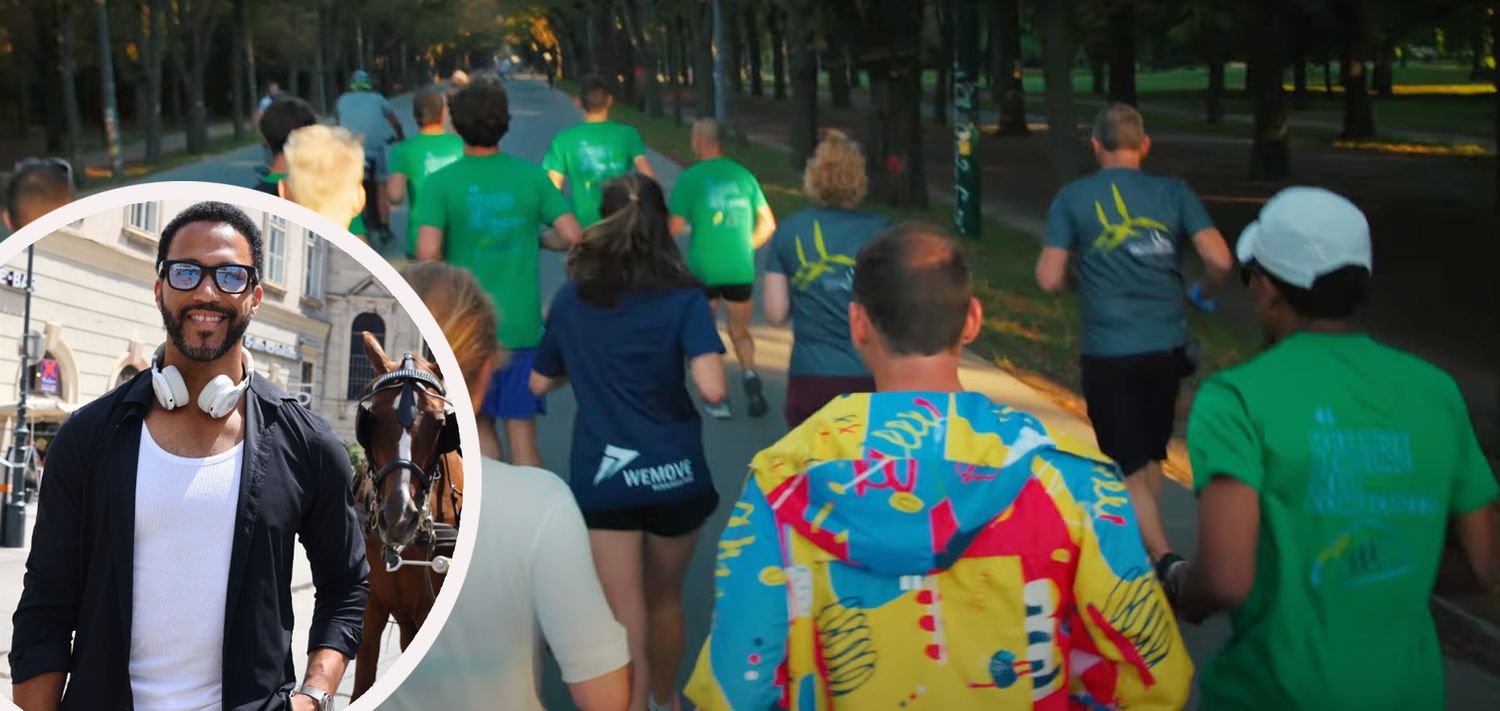 Bald findet der erste Vienna Climate Run statt, auch Promi Cesár Sampson ist dabei.