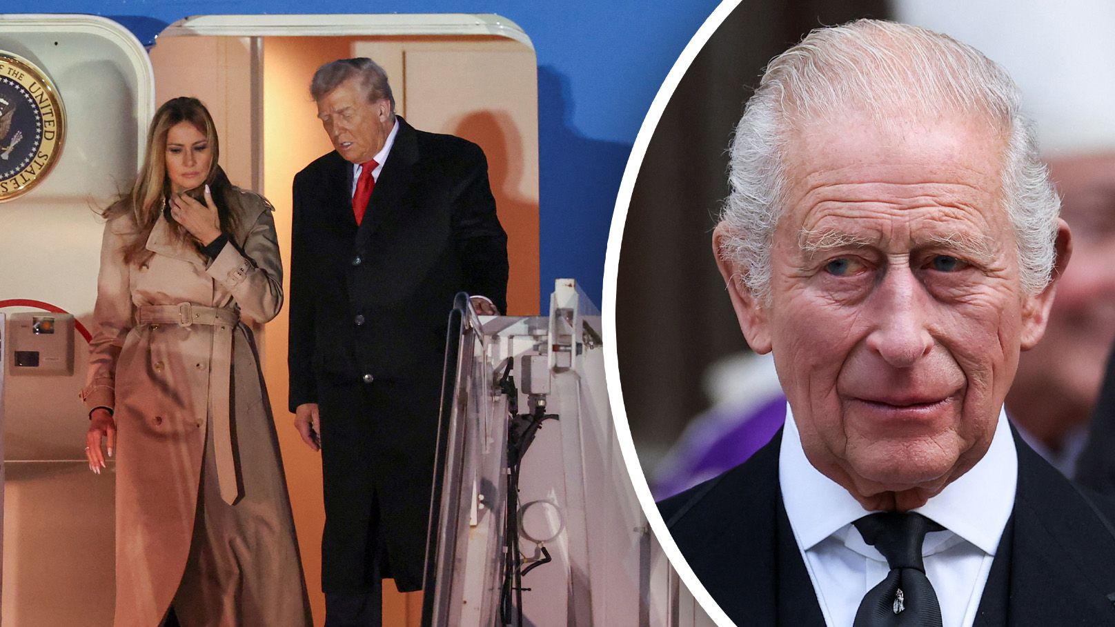 König Charles hat Donald Trump und seine Frau Melanie nach London eingeladen.