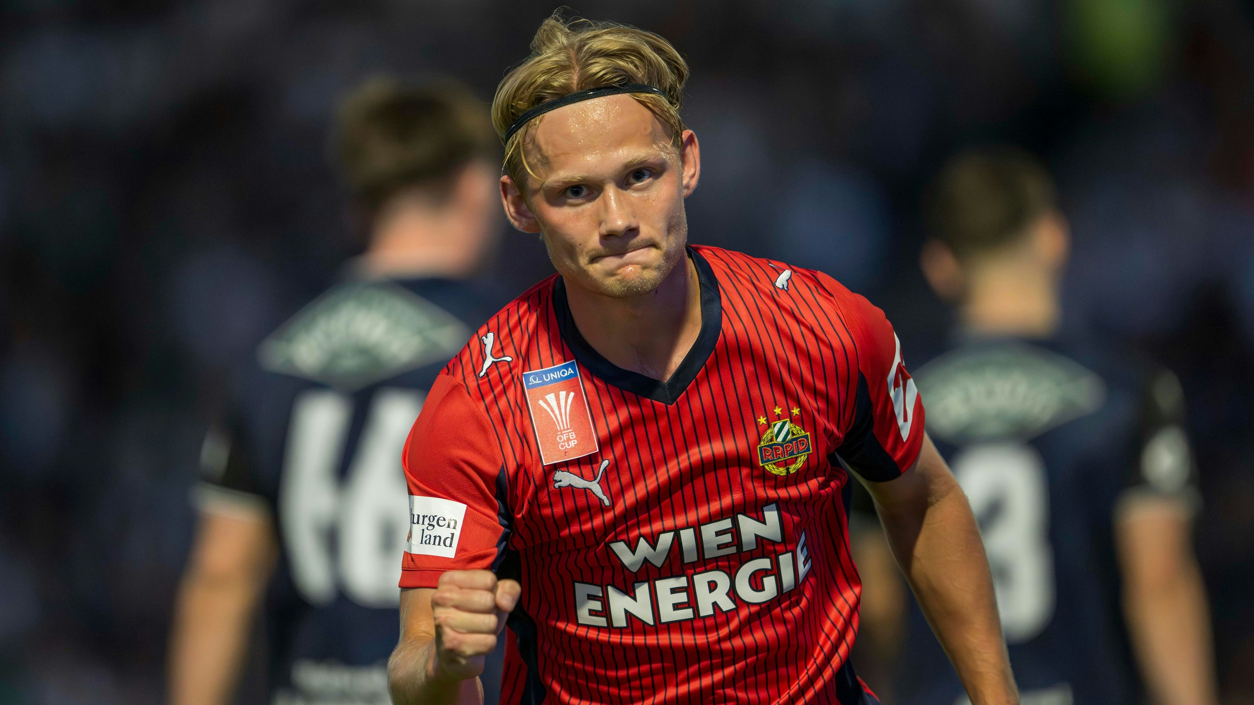 Heute.at - 2:1! Rapid zittert sich gegen Drittligisten weiter