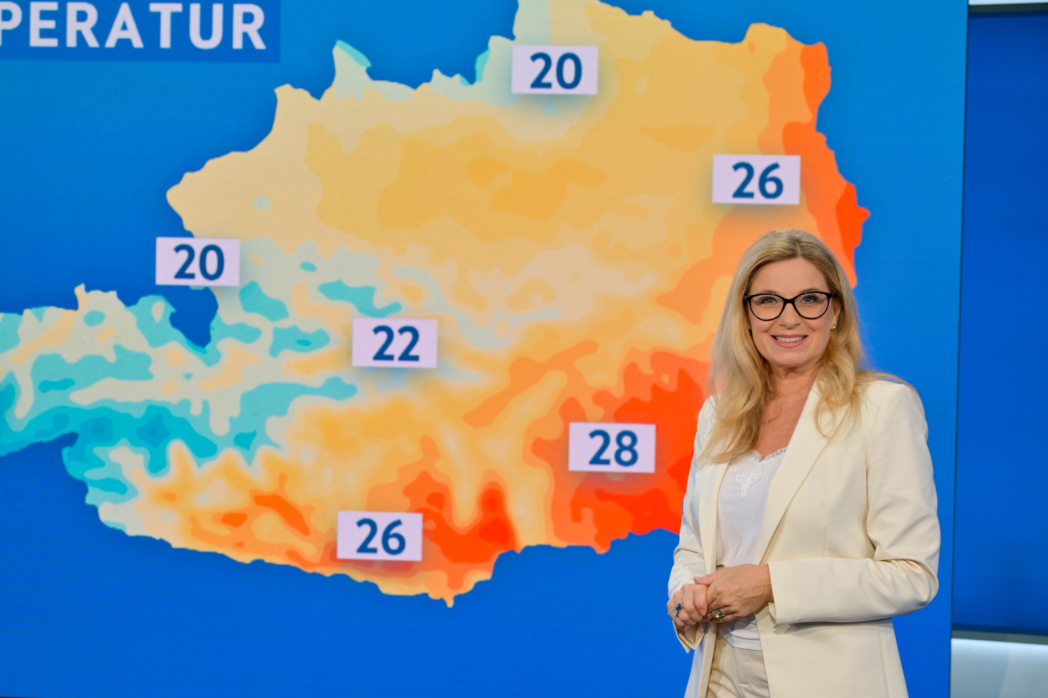 Wetter-Lady Christa Kummer: 