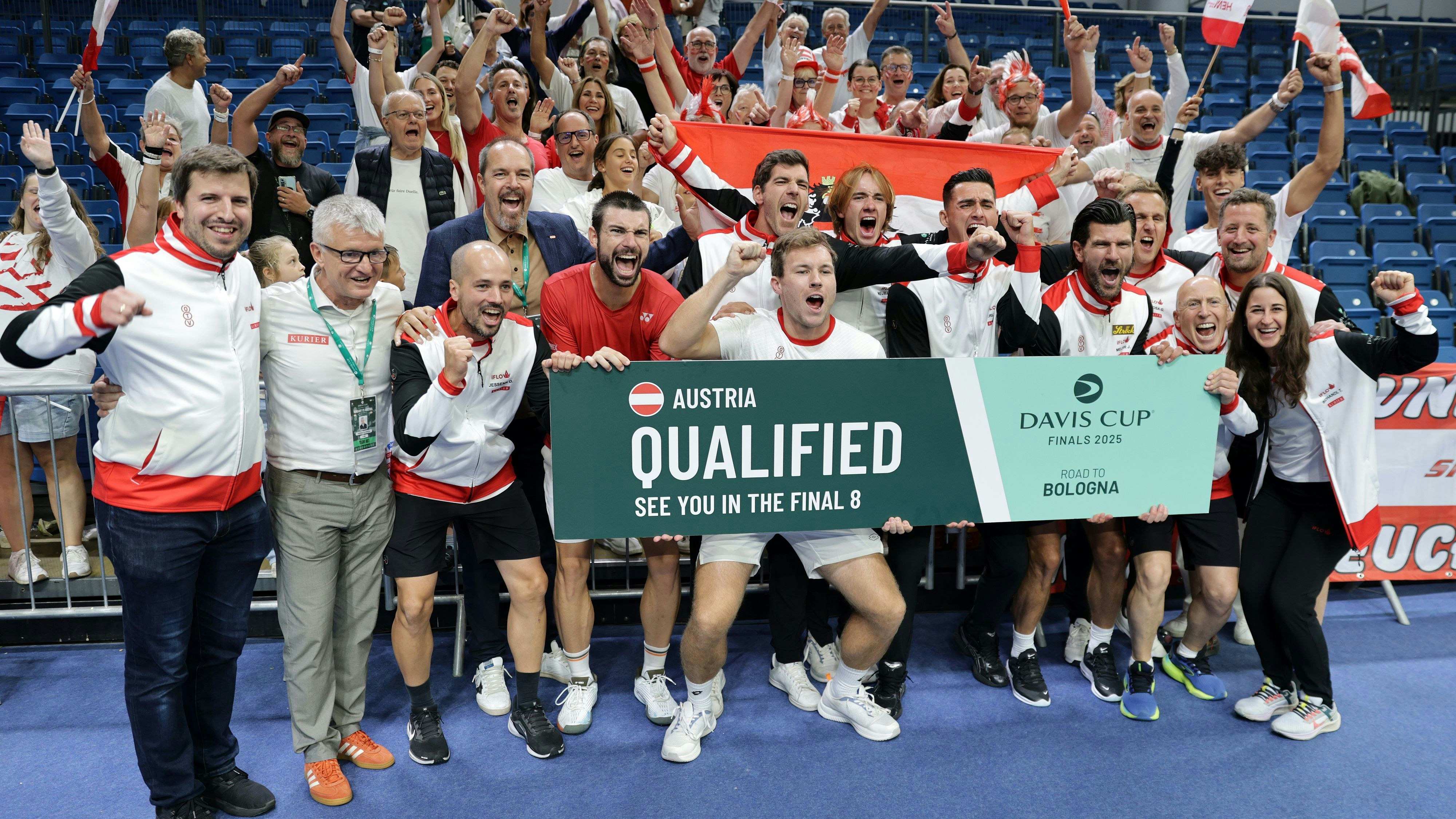 Heute.at - Österreich trifft im Davis Cup auf Gastgeber Italien