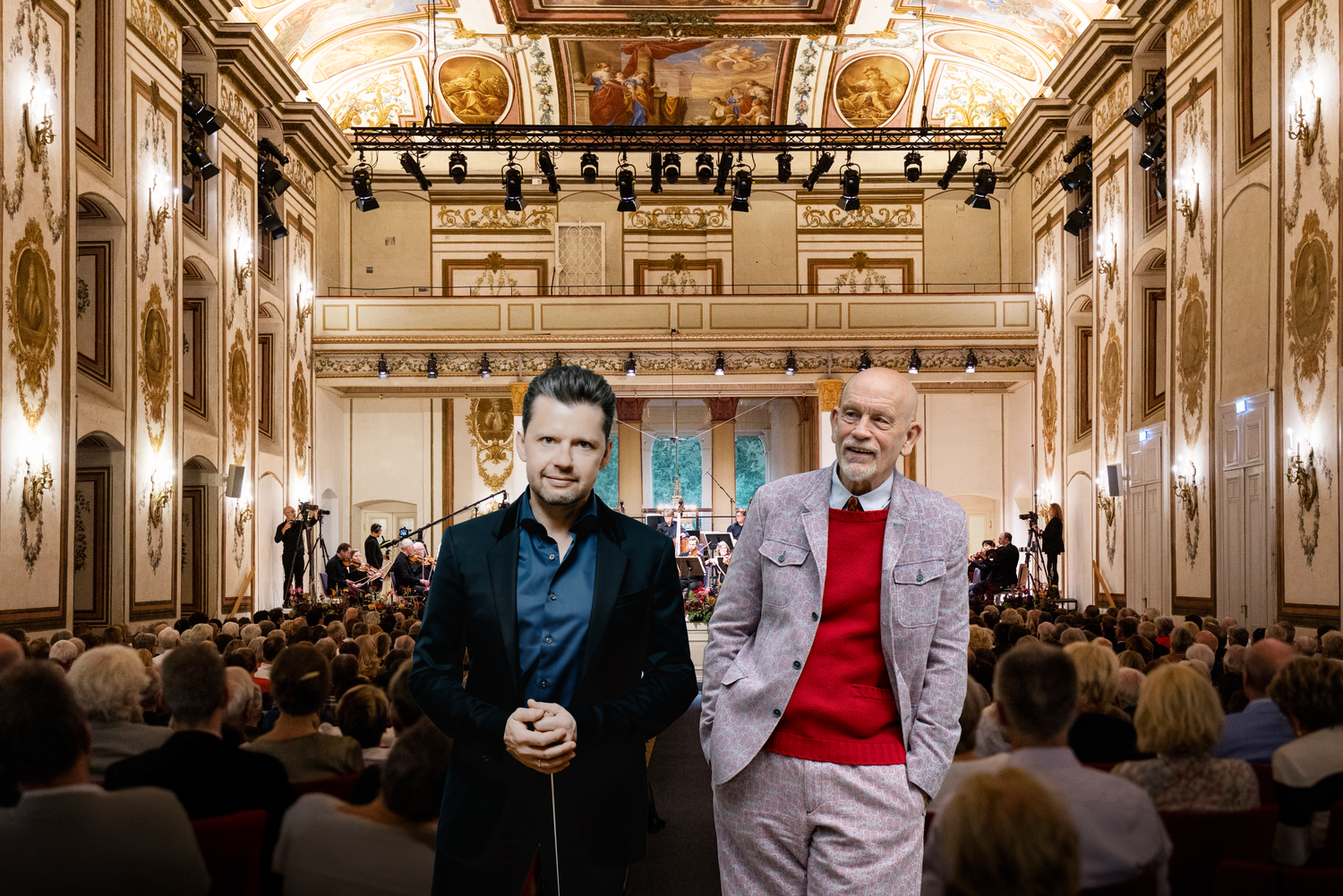 Julian Rachlin konnte John Malkovich (v.l.) für sein 