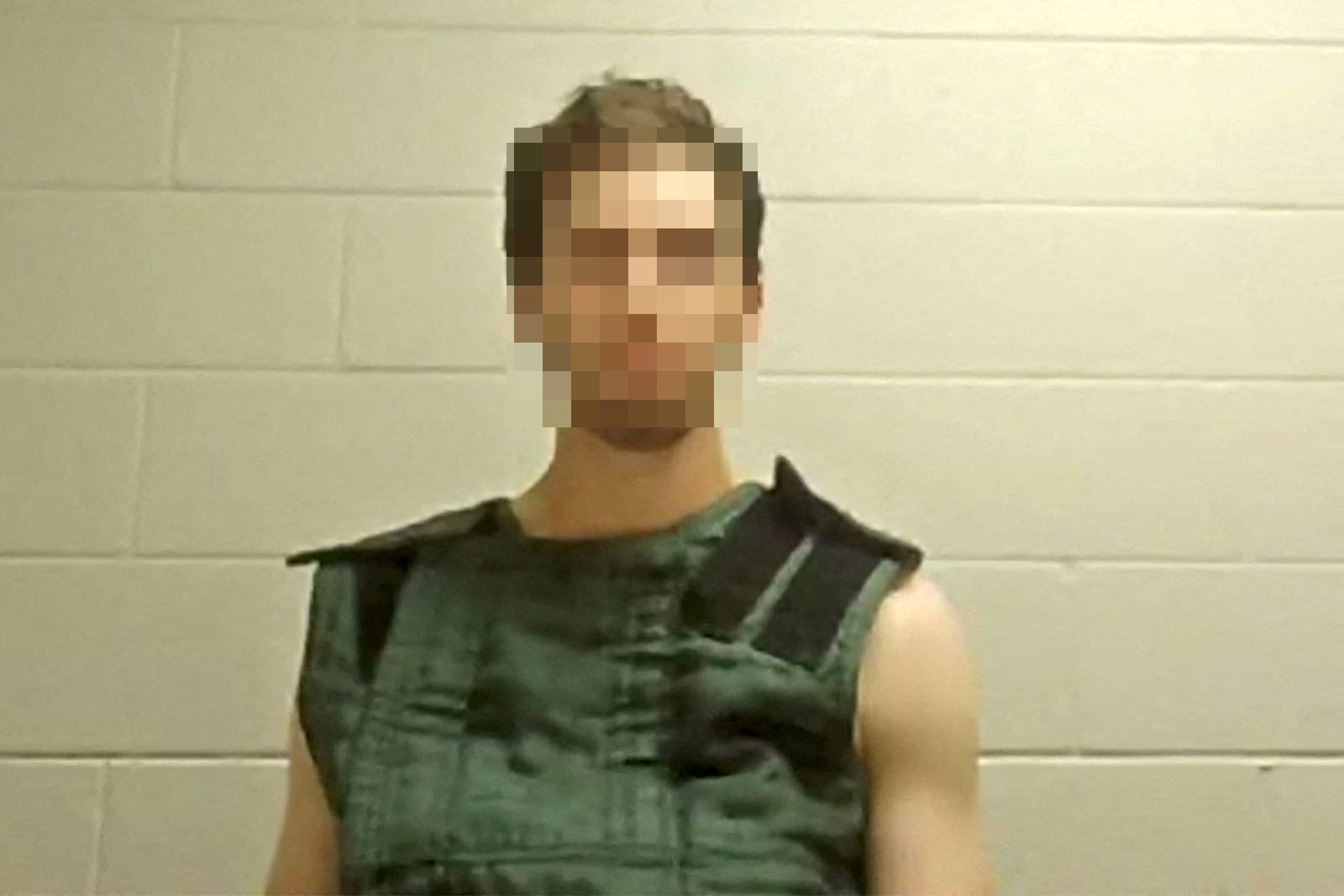 Tyler R. bei seiner ersten Gerichtsverhandlung.