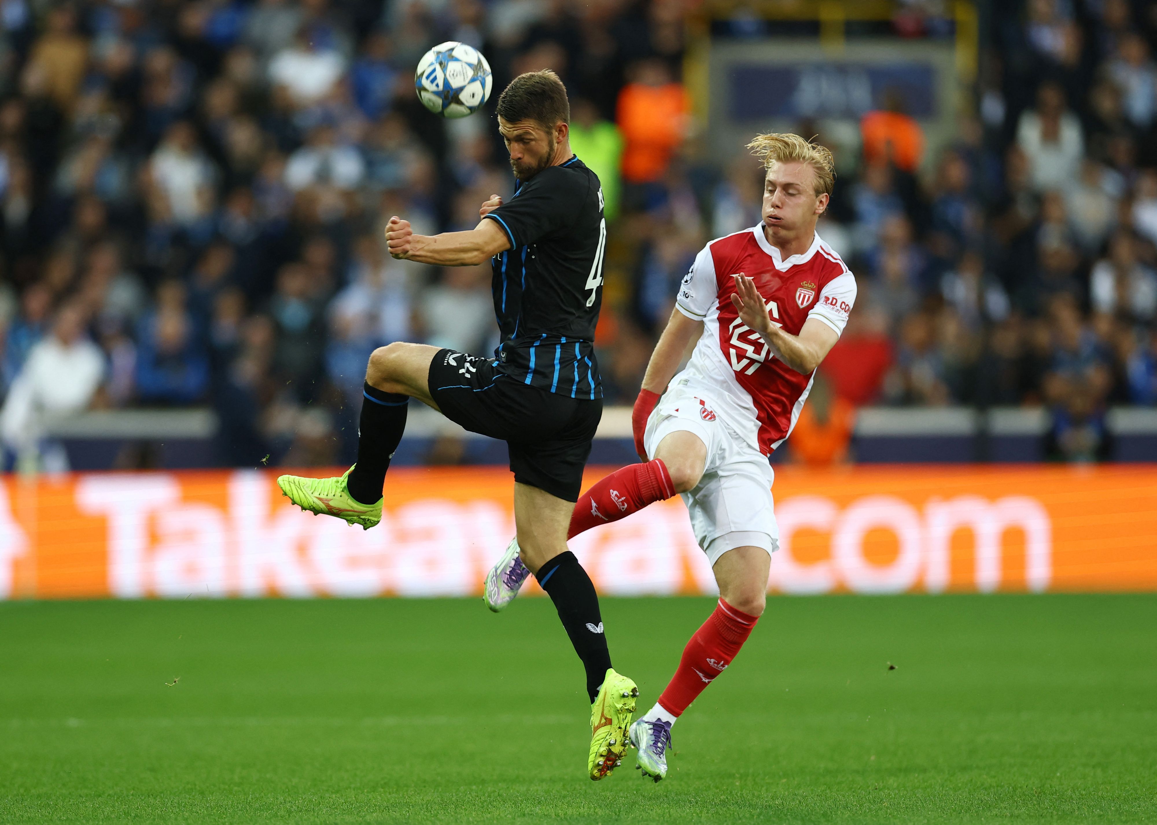 Club Brügge lässt Adi Hütters AS Monaco beim Champions-League-Auftakt keine Chance. 