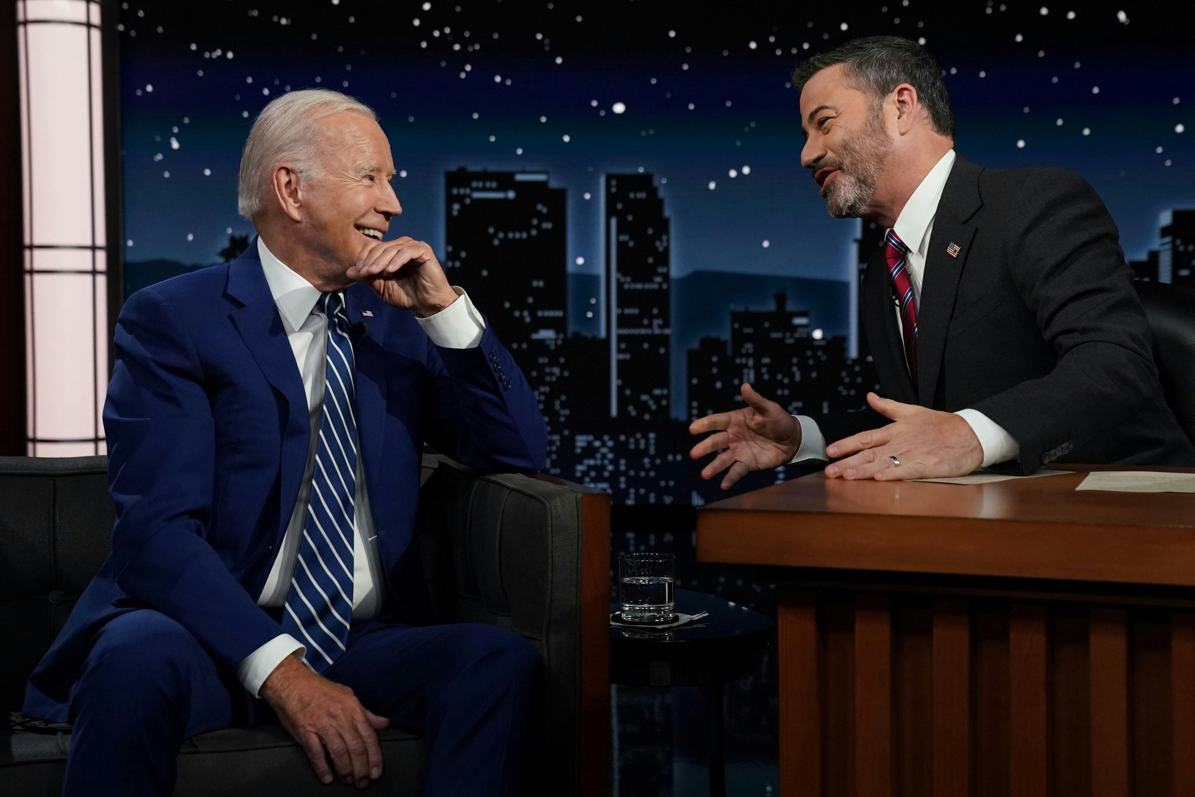 Am 8. Juni 2022 war US-Präsident Joe Biden Gast in "Jimmy Kimmel Live!"