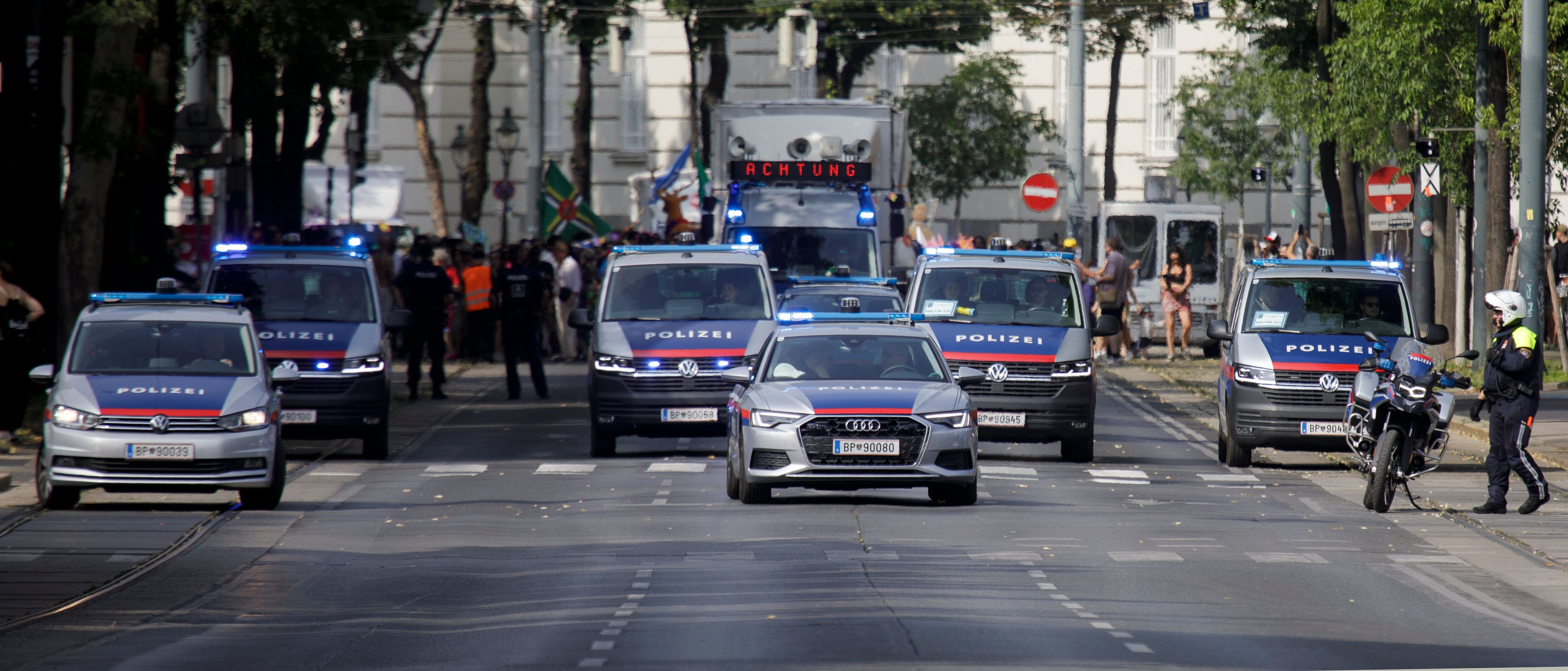 Am Samstag legen gleich zwei Demonstrationen die Wiener Innenstadt lahm. (Symbolbild)