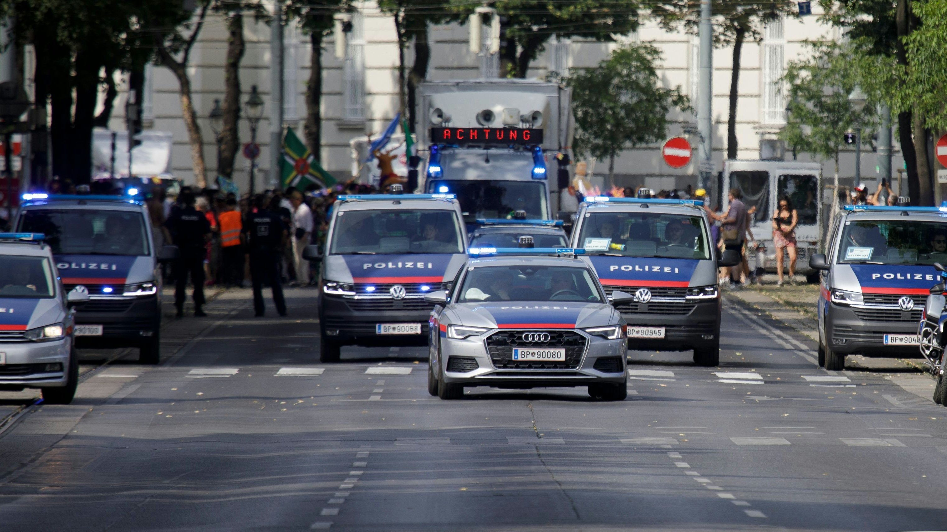 Am Samstag legen gleich zwei Demonstrationen die Wiener Innenstadt lahm. (Symbolbild)