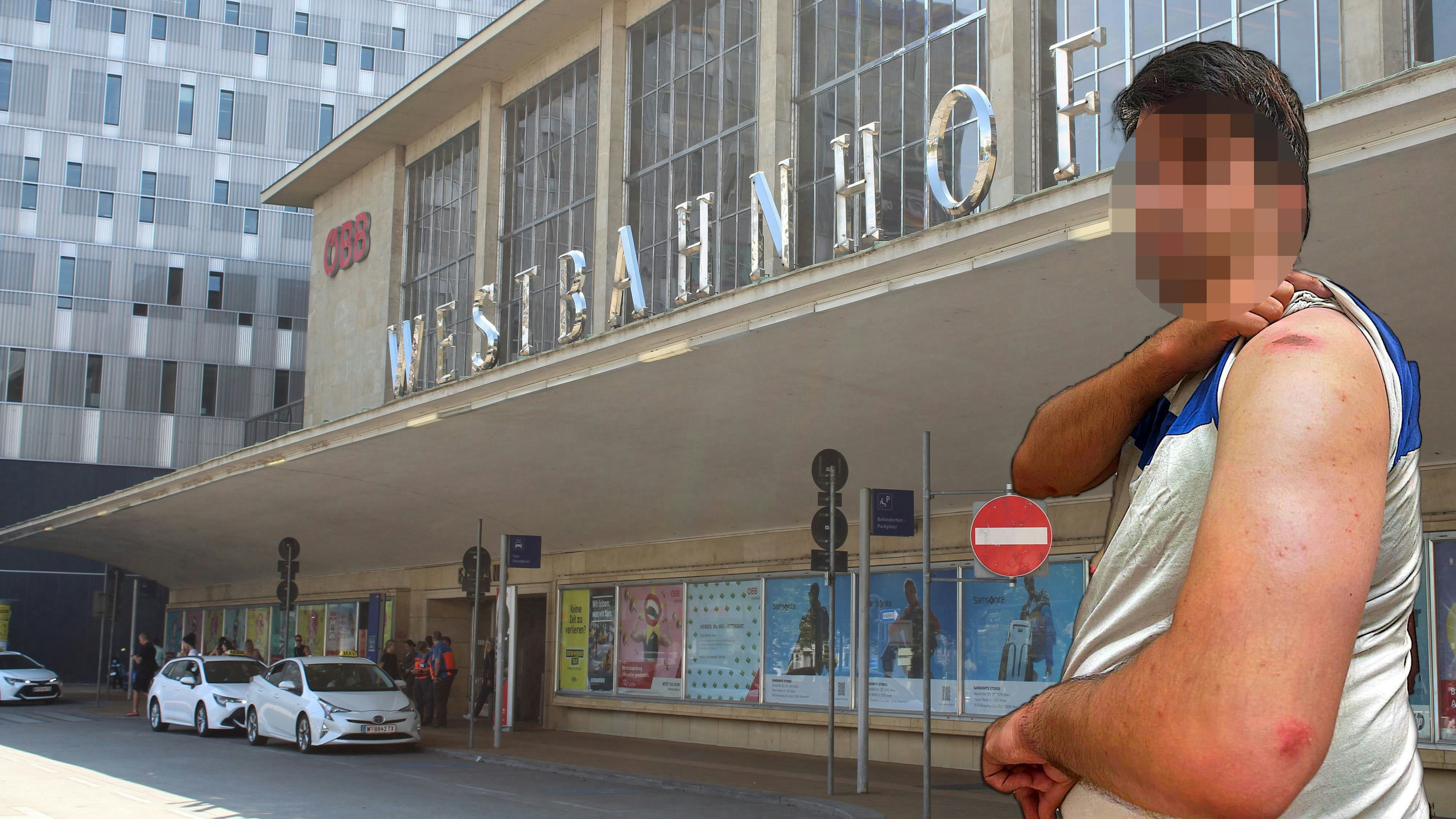 Heute.at - Per Du mit Polizei – Taxler in Wien am Boden fixiert