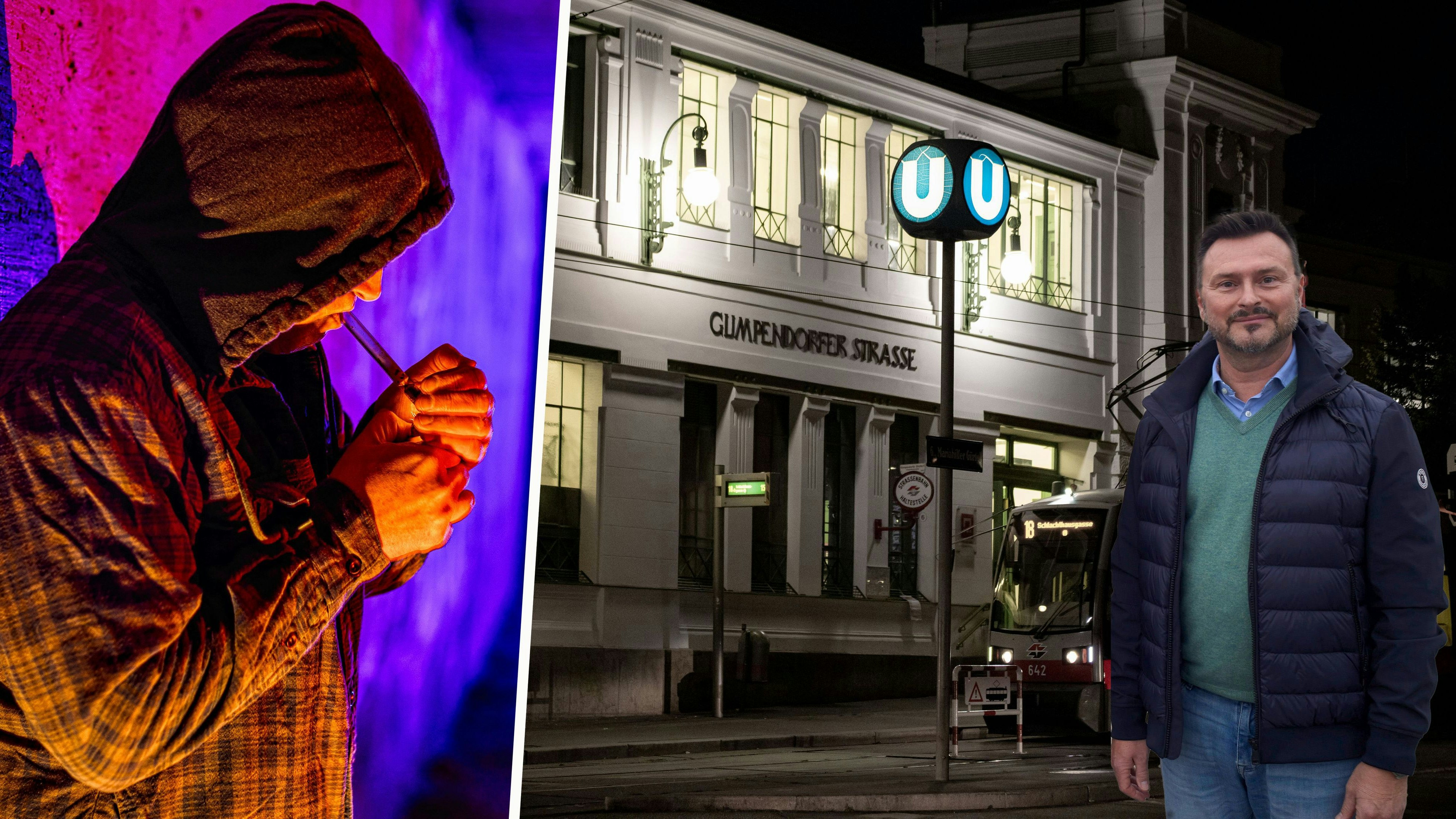 Crack-Szene in Wien: Die Horror-Droge macht auch hier Abhängige kaputt.