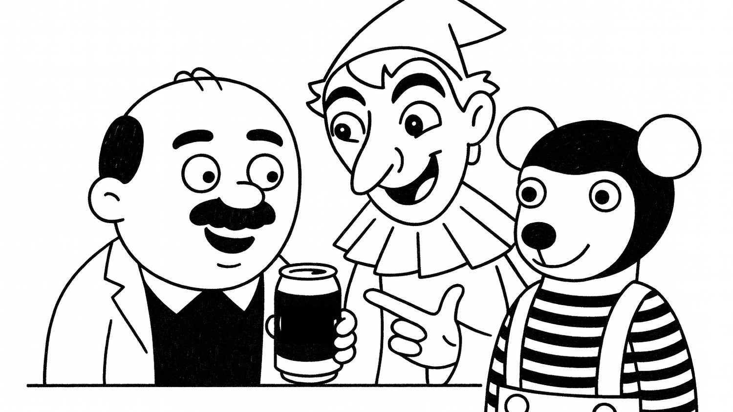 Komischer Kauz: Was macht Herlicek bei Kasperl und Pezi?