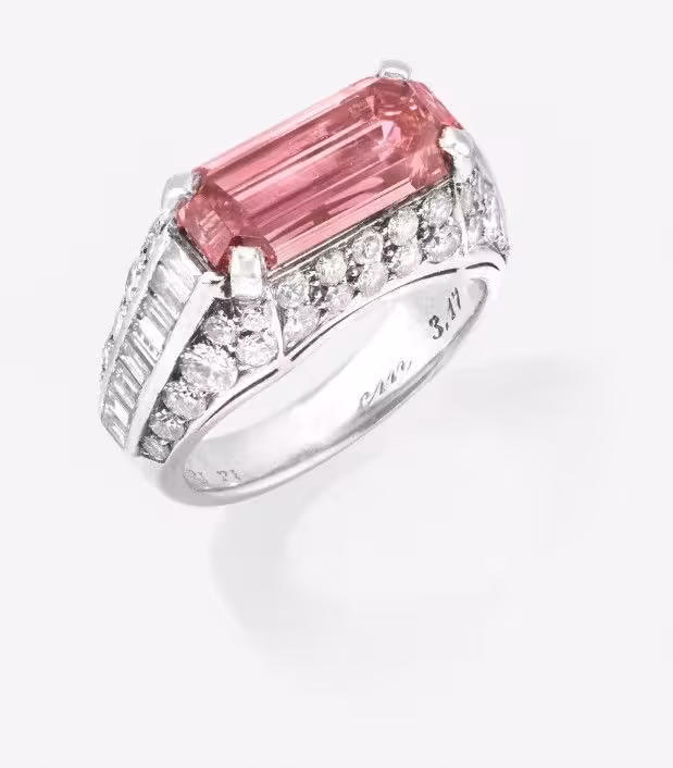 Eine Italienerin brachte diesen Ring, der einst ihrer Grossmutter gehört hatte,  zur Schätzung.