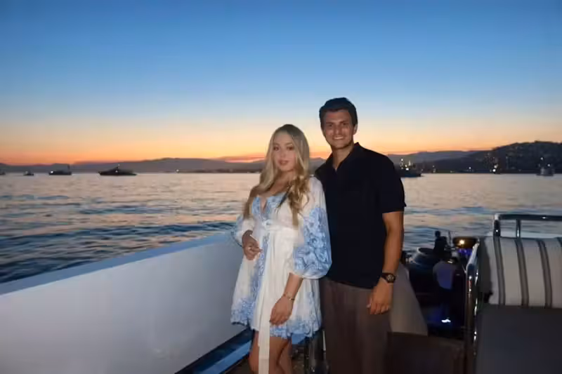 Tiffany Trump und ihr Ehemann Michael Boulous posteten ein Bild von ihnen auf der Jacht einer libyschen Öl-Baronin.